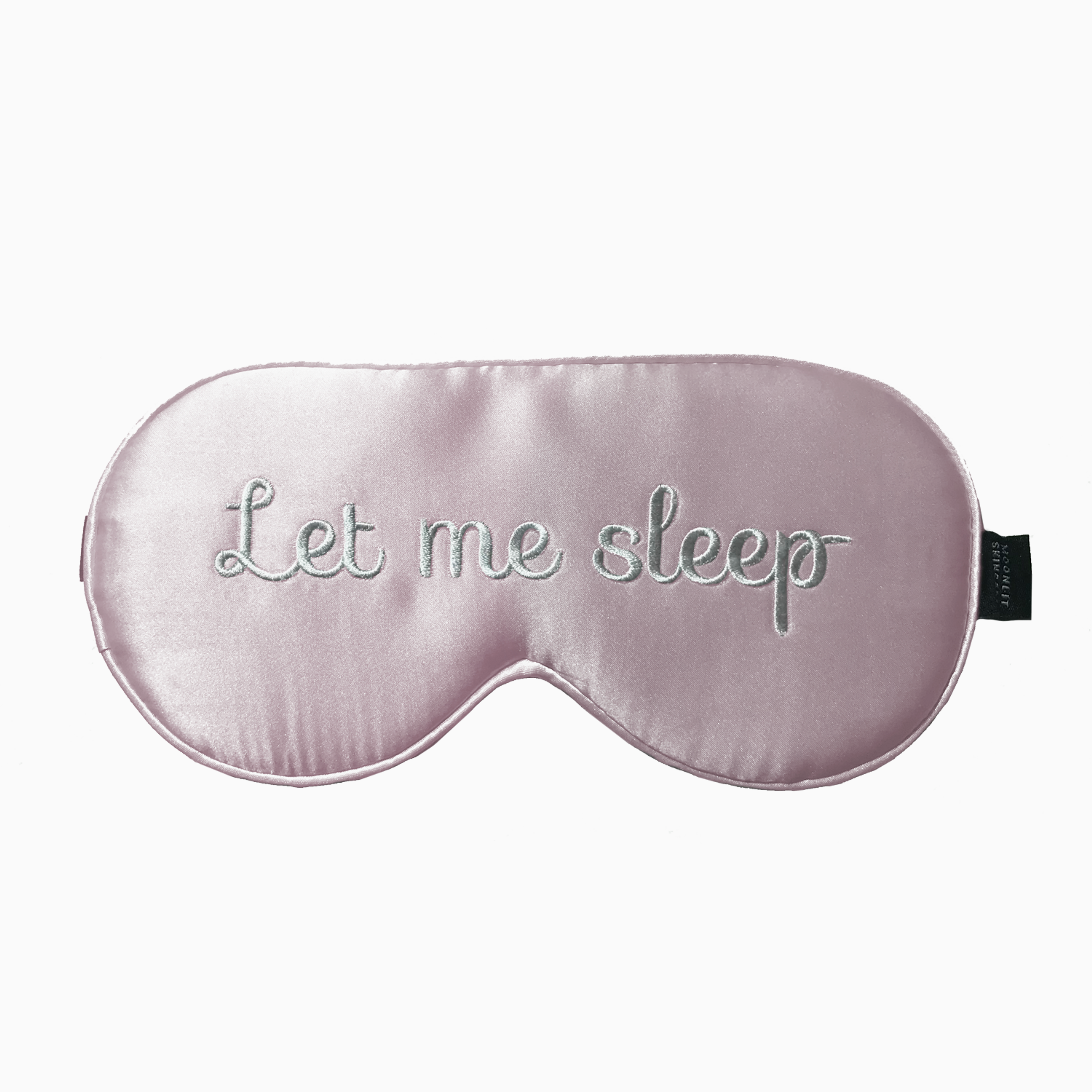 Pink 'Let Me Sleep' Sleeping Eye Mask