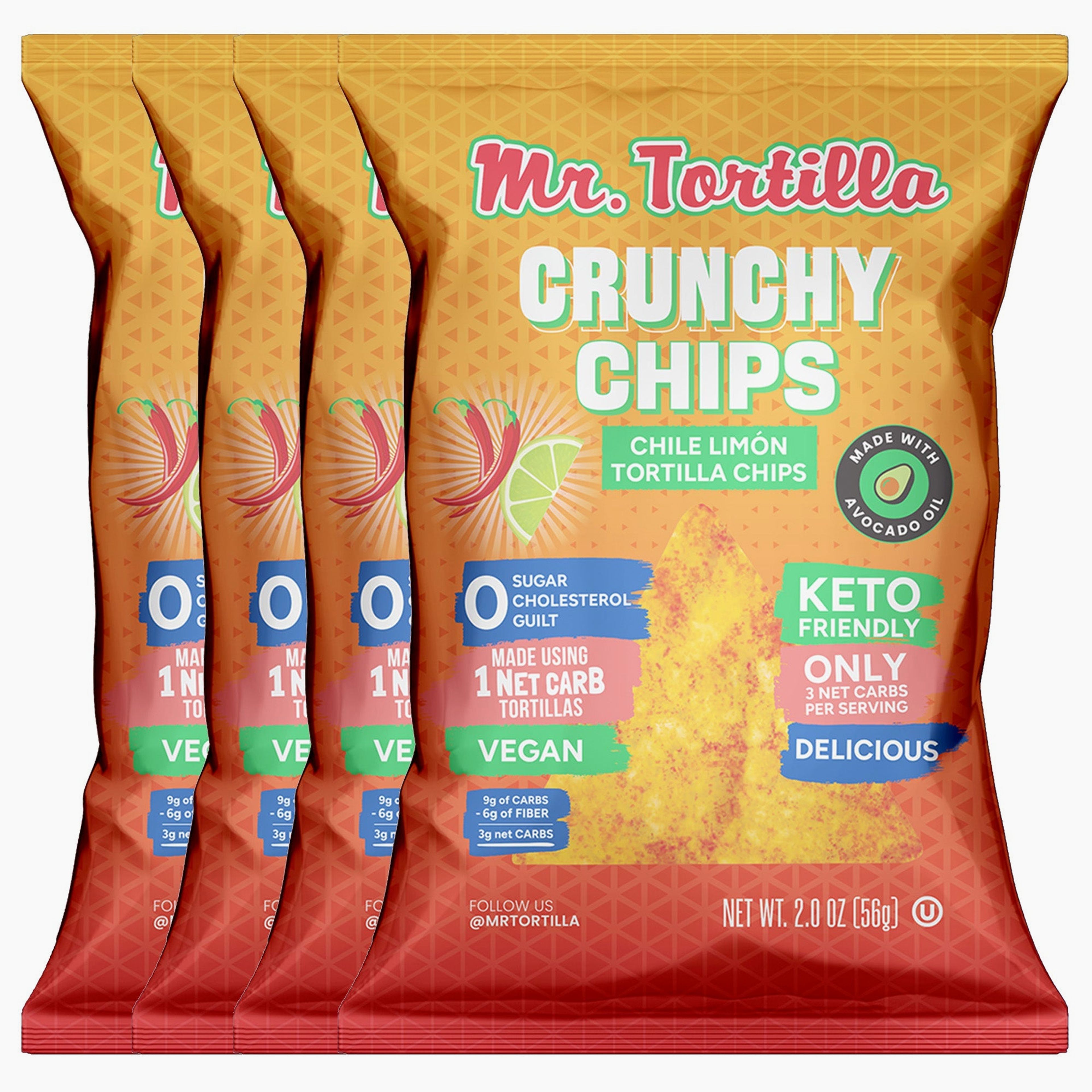 Keto Crunchy Chips 4-Pack