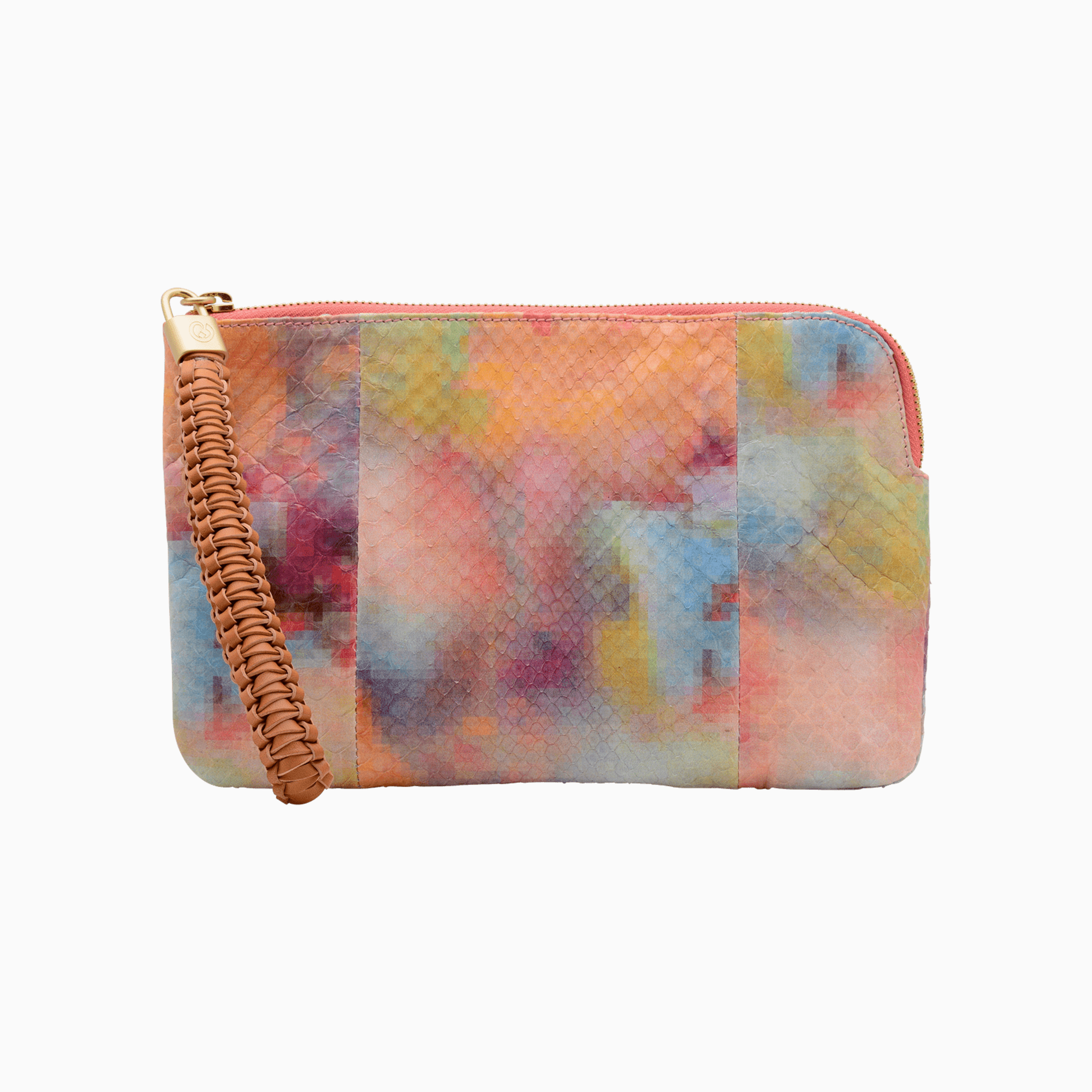 Olivia Wristlet Pouch Pixel - Multicolor