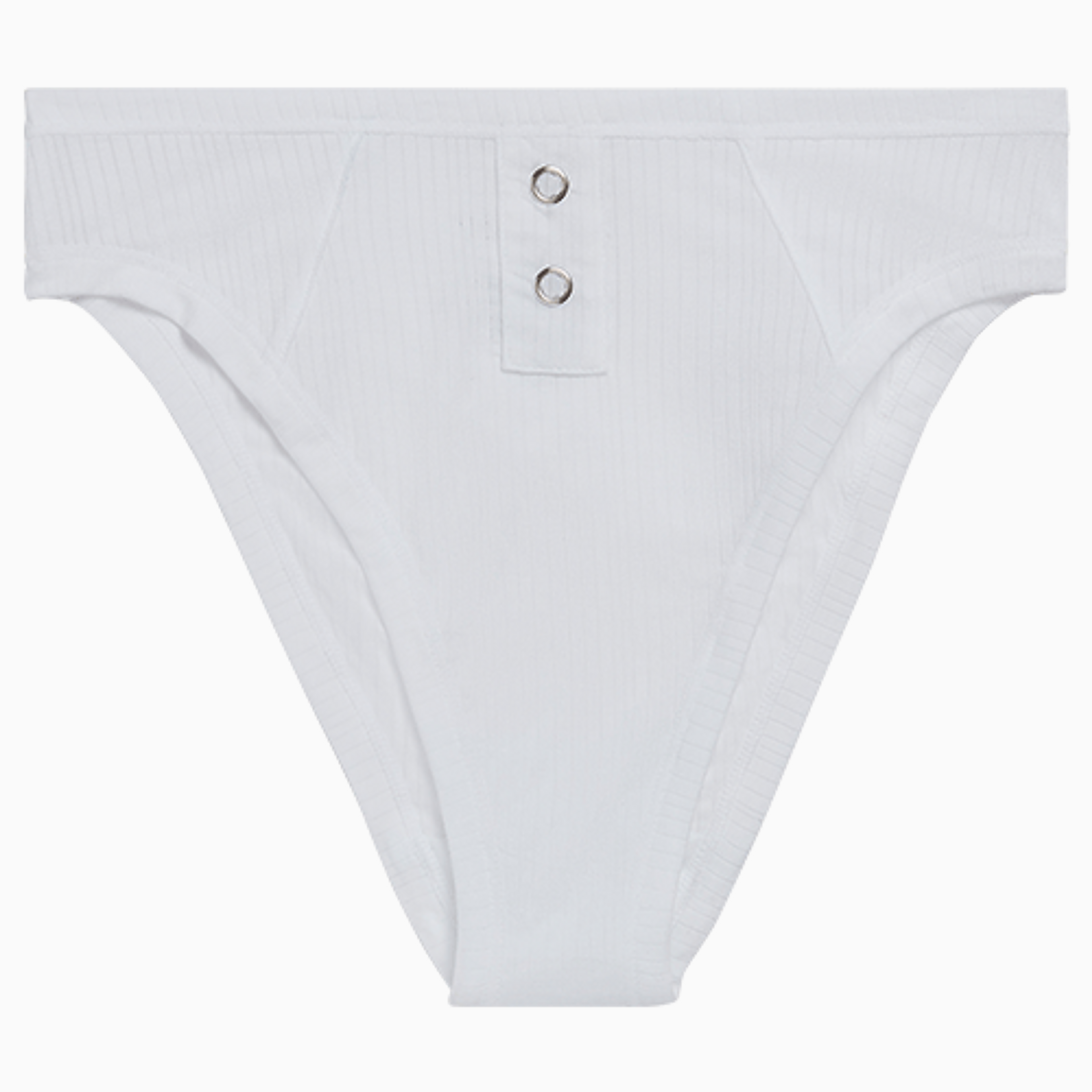 Whipped French Cut Brief in White