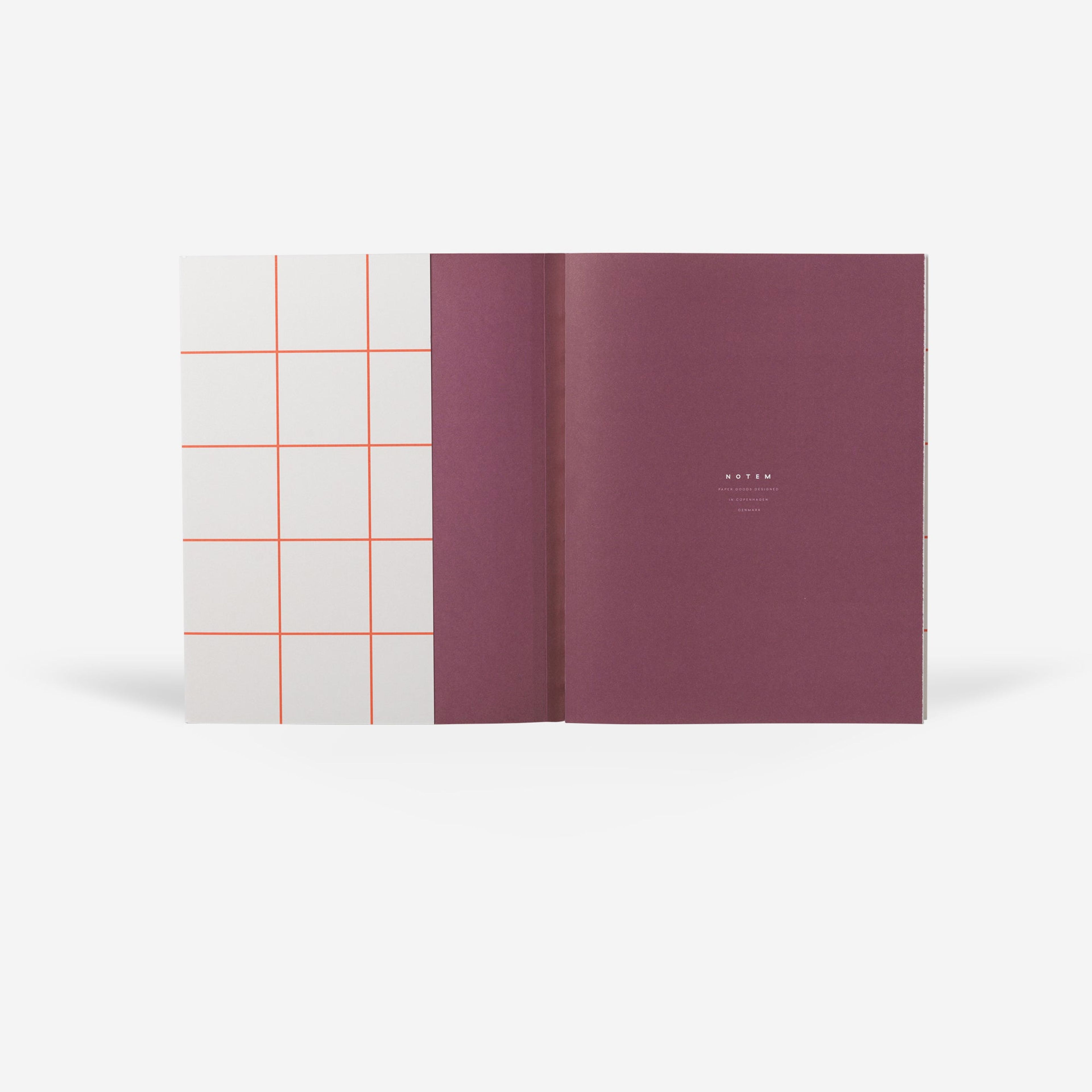 UMA Notebook, Large - Light Gray