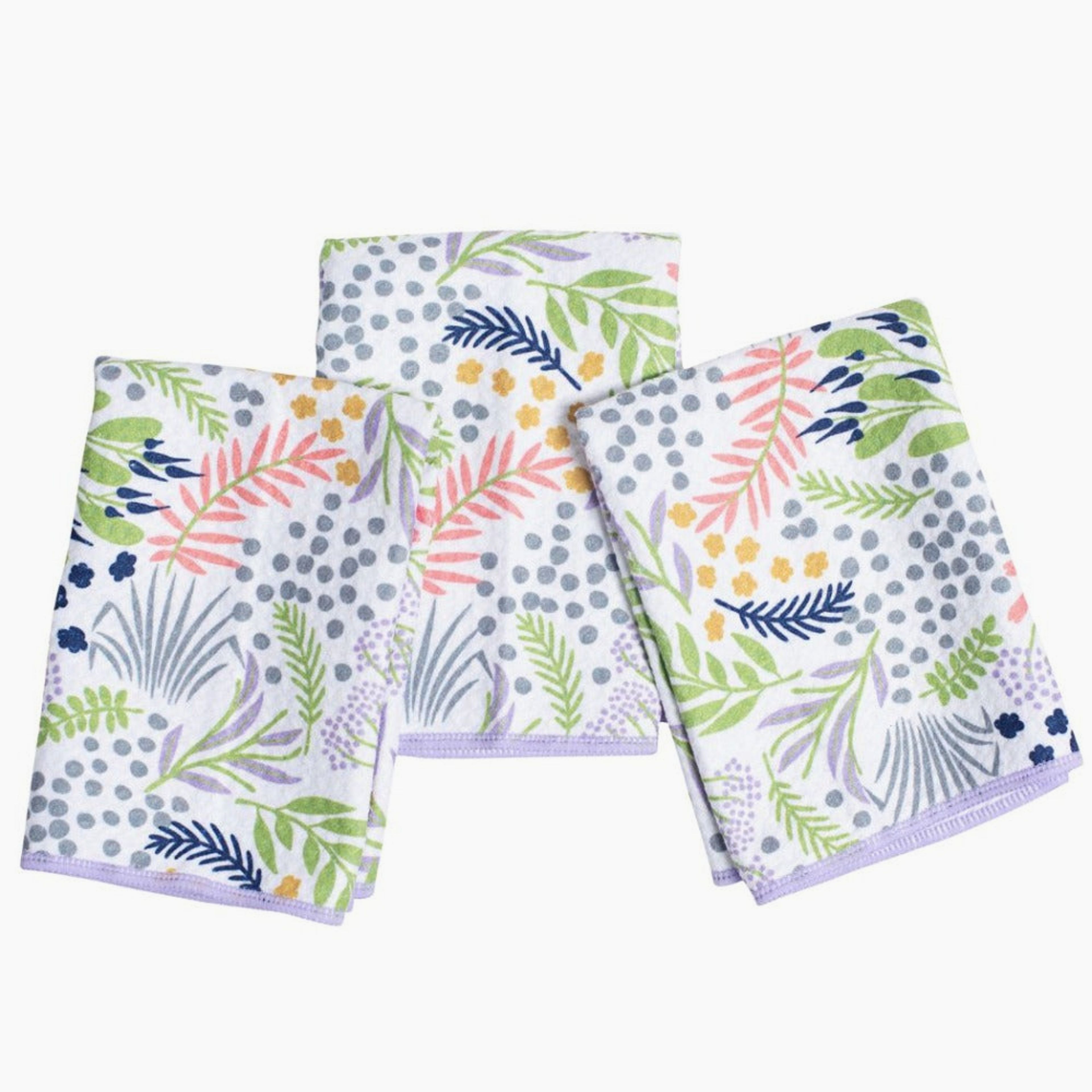 Mighty Mini Floral Towels (Set of 3) - Inca Floral