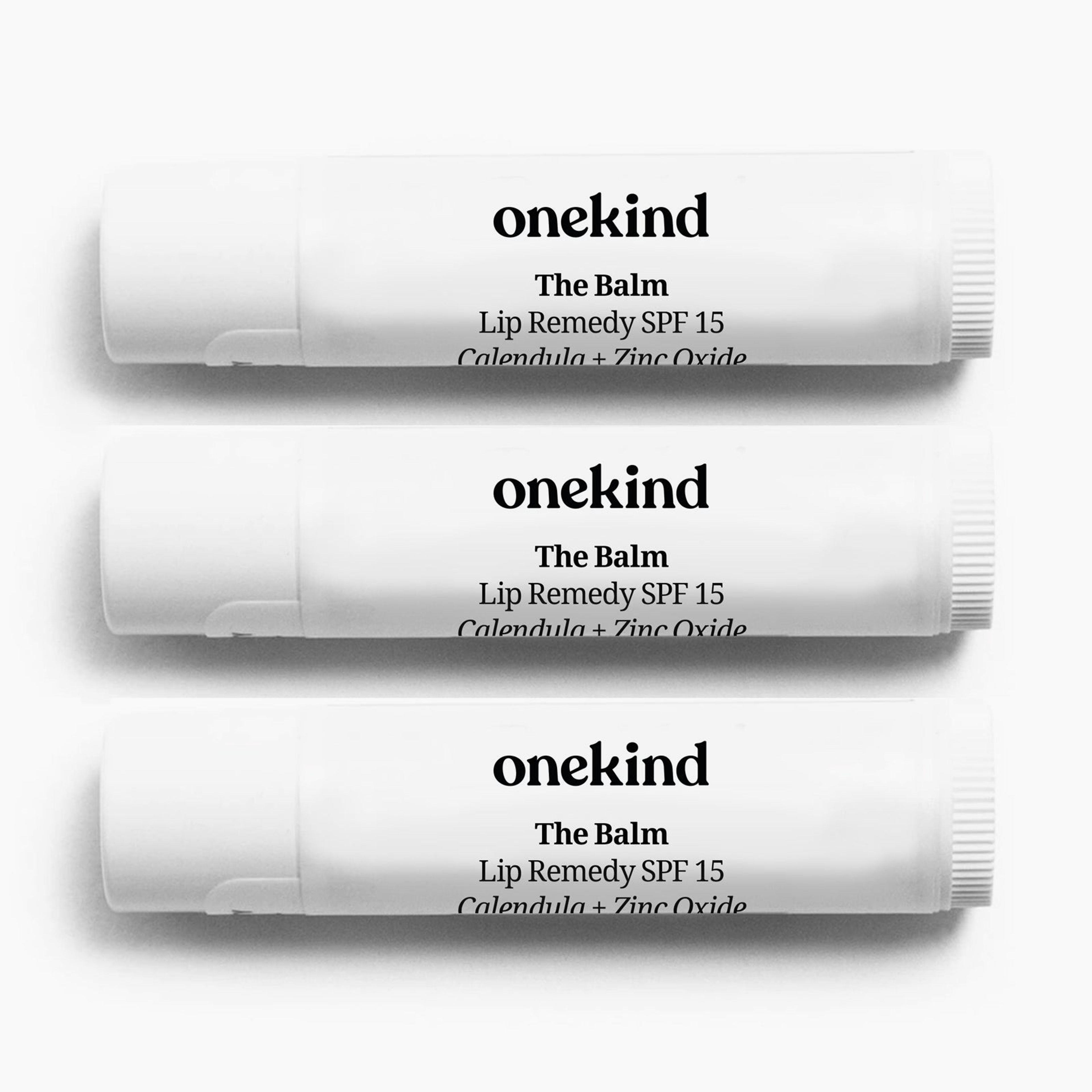 The Balm Lip Remedy SPF 15 (3-pack)