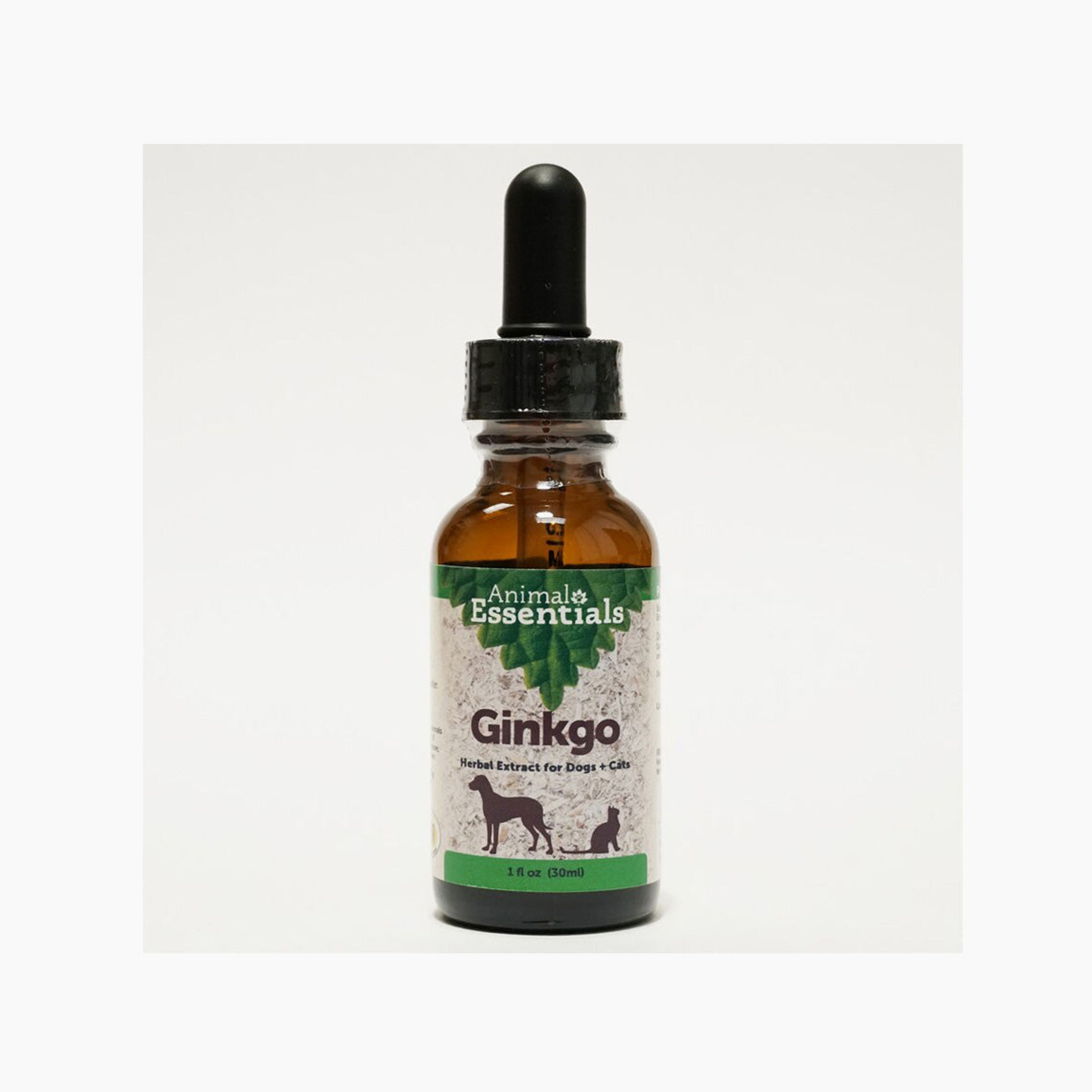 Animal Essentials Ginkgo Liquid Herbal Extract for Dogs & Cats