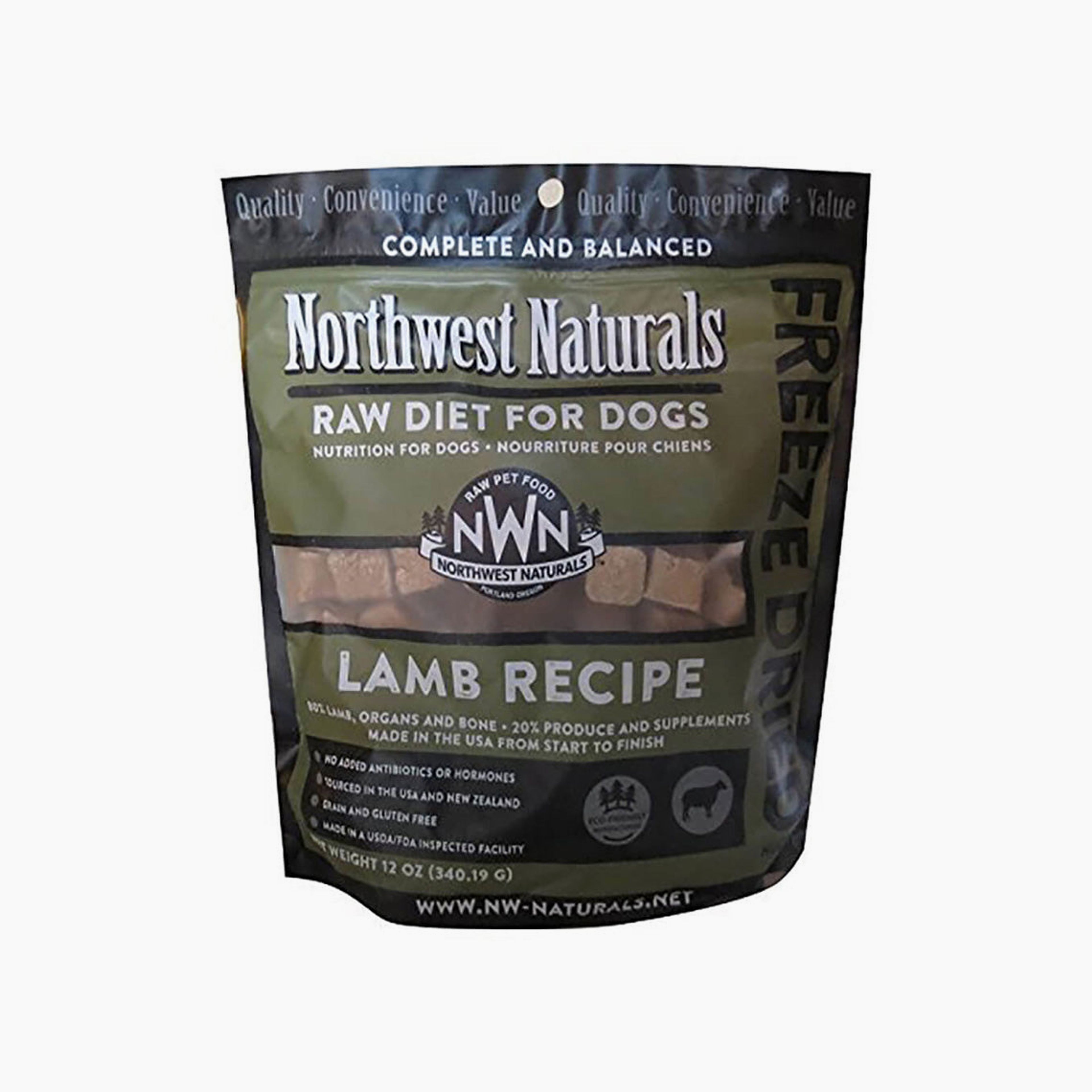 Northwest Naturals Freeze Dried Raw Diet Dog Food