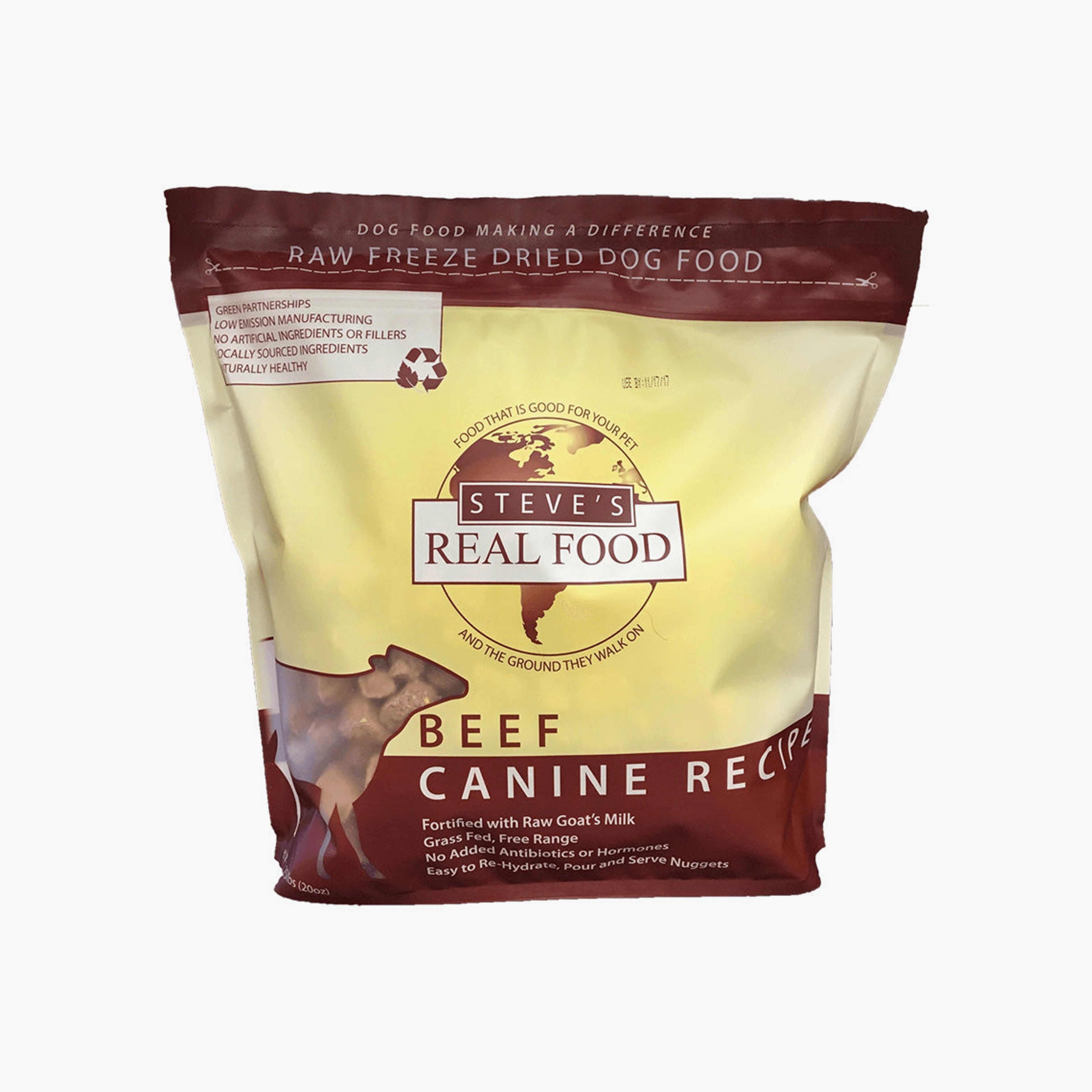 Steve's Real Food Freeze Dried Nuggets for Dogs and Cats