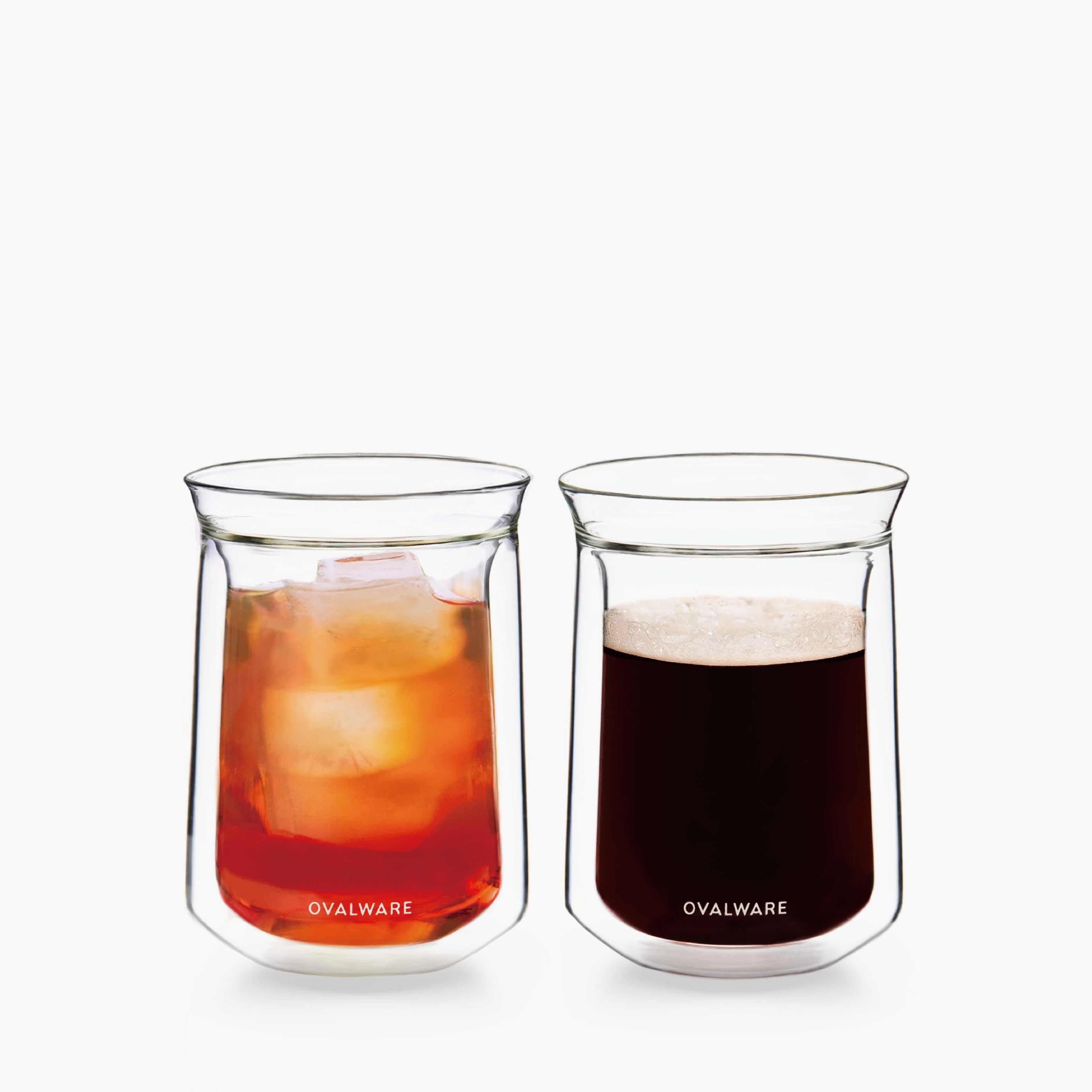 Double Wall Tasting Glass Cup by OVALWARE - 2/set