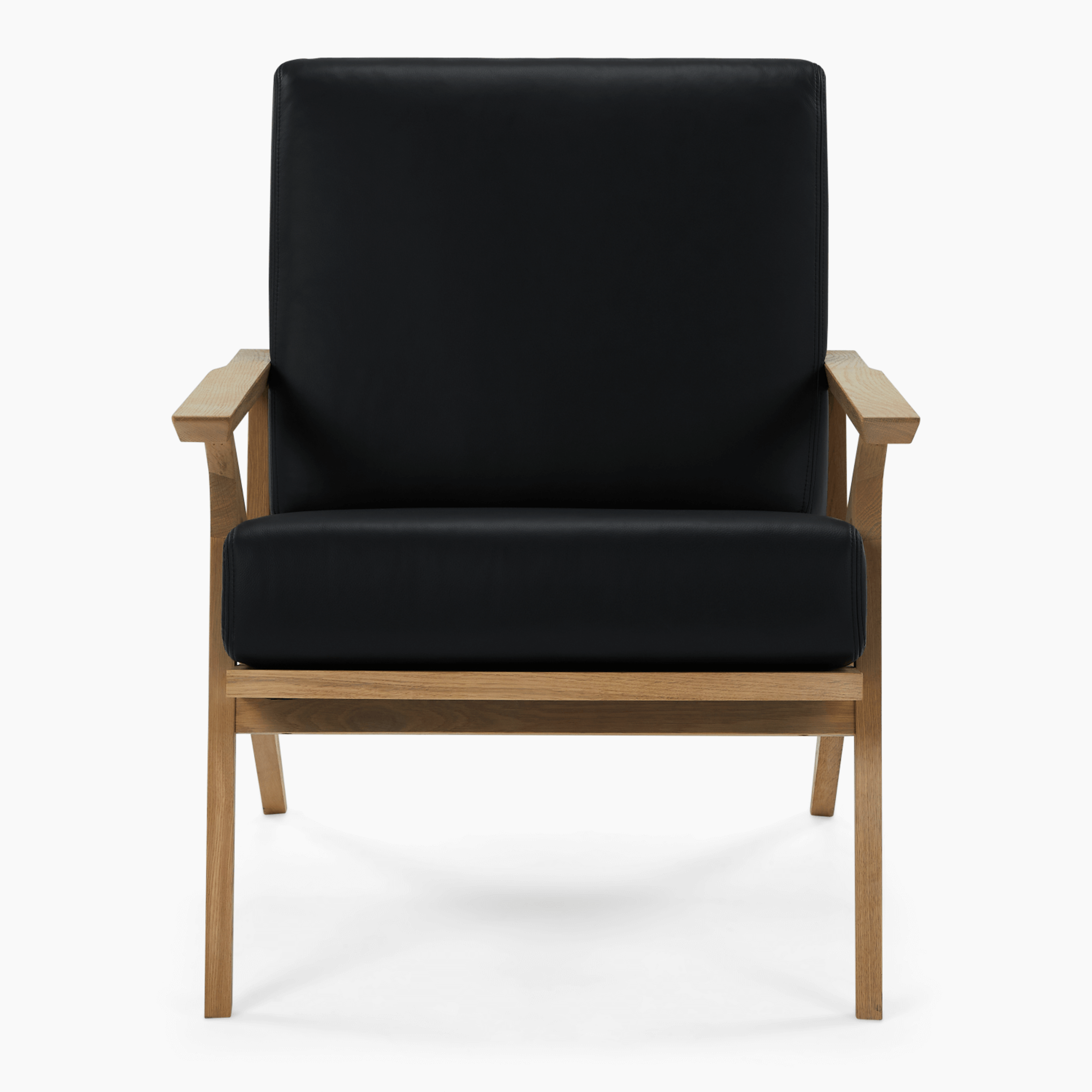 Oak Lounge Chair