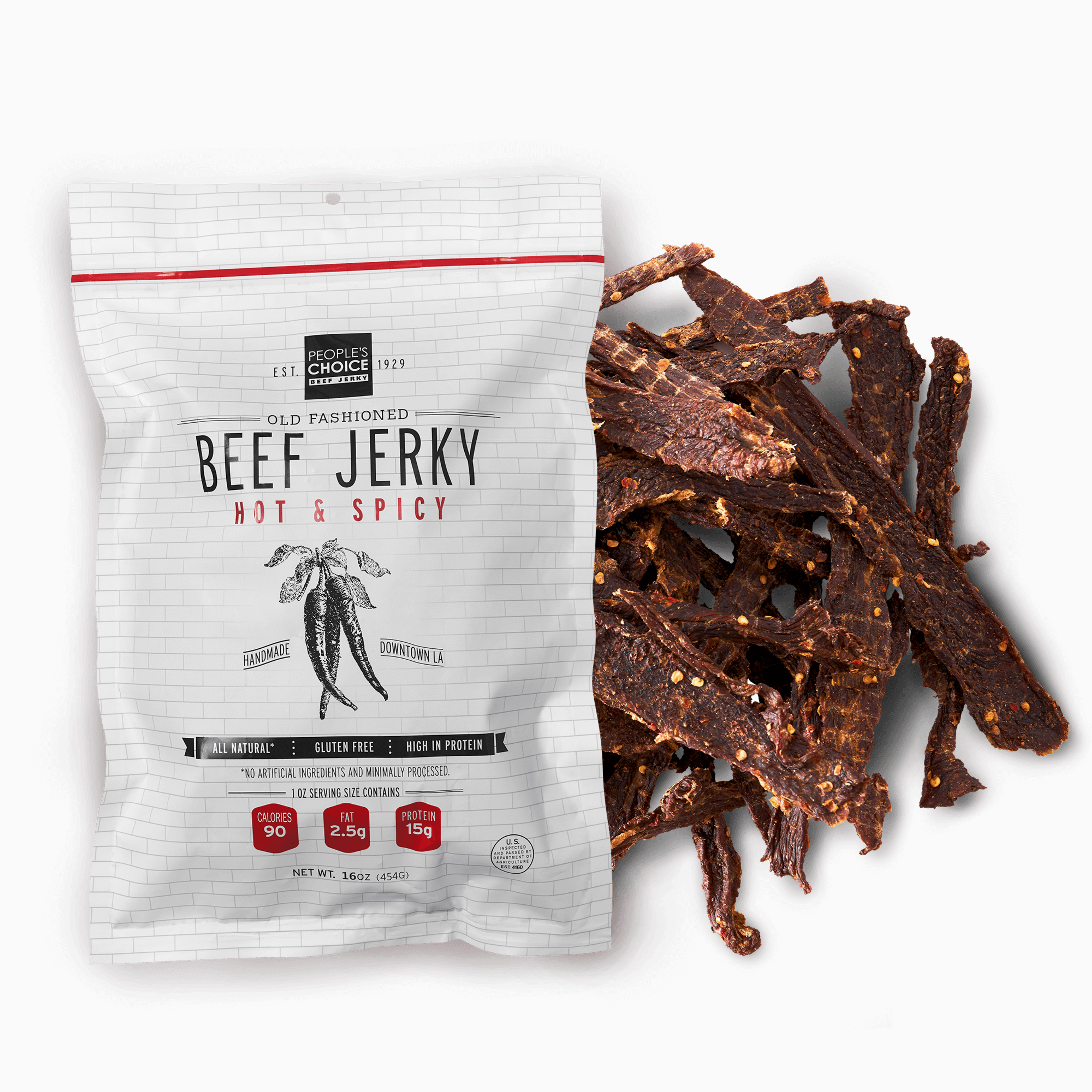 Old Fashioned - Hot & Spicy Beef Jerky