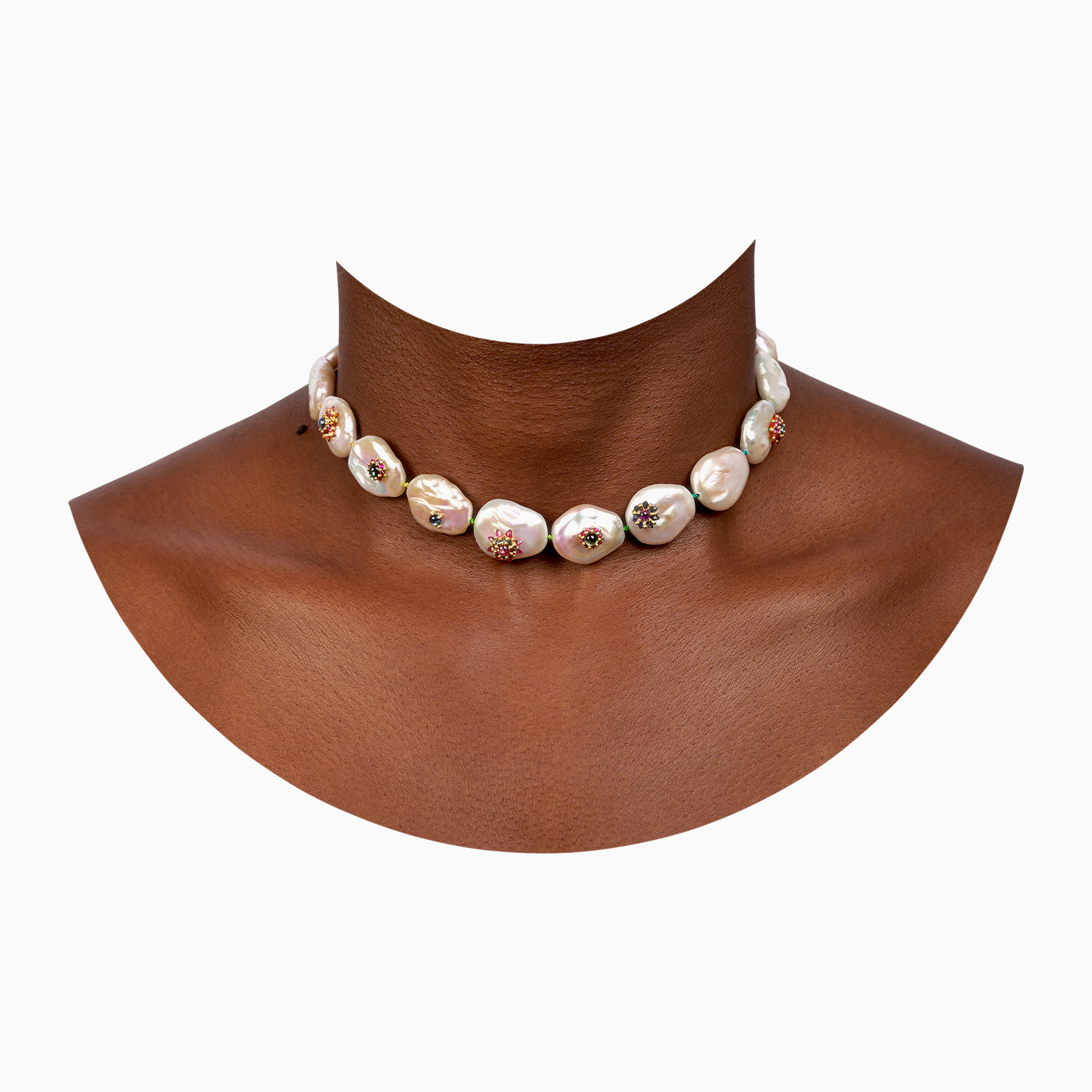 Pearl Mother ClusterF@&$ Necklace - 11388