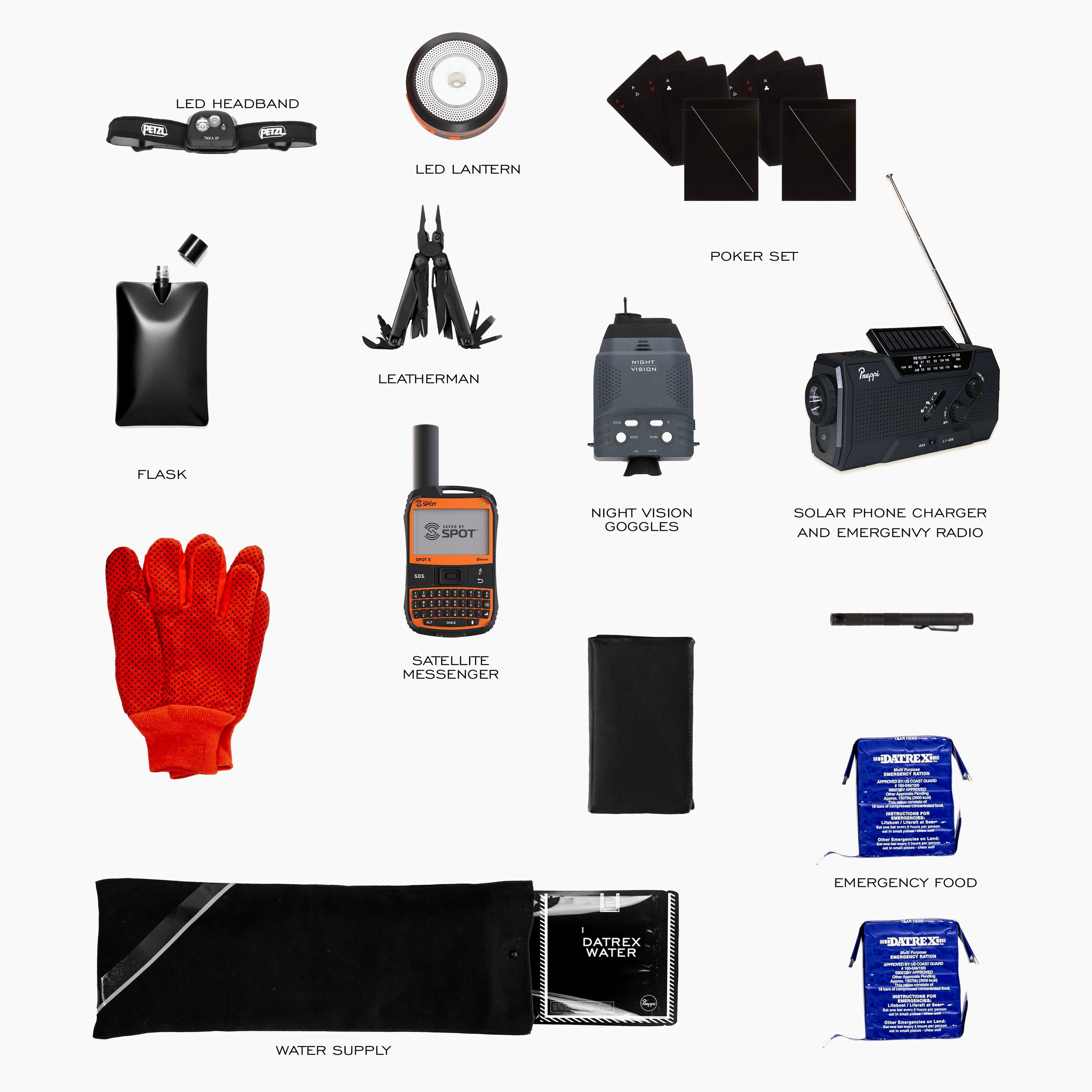 The Prepster Ultra Advanced - Fireproof Emergency Bag