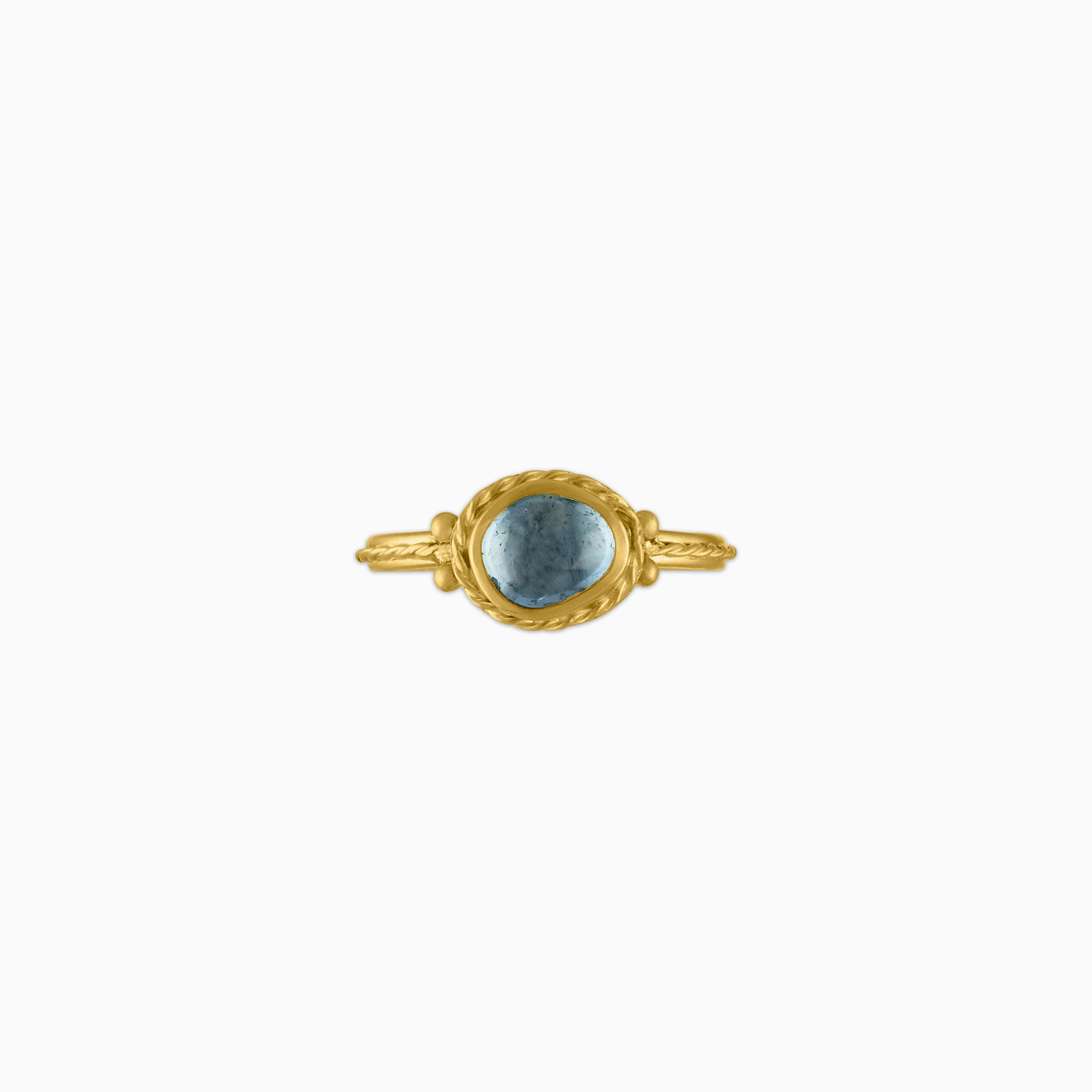 Blue Sapphire Chorda Ring