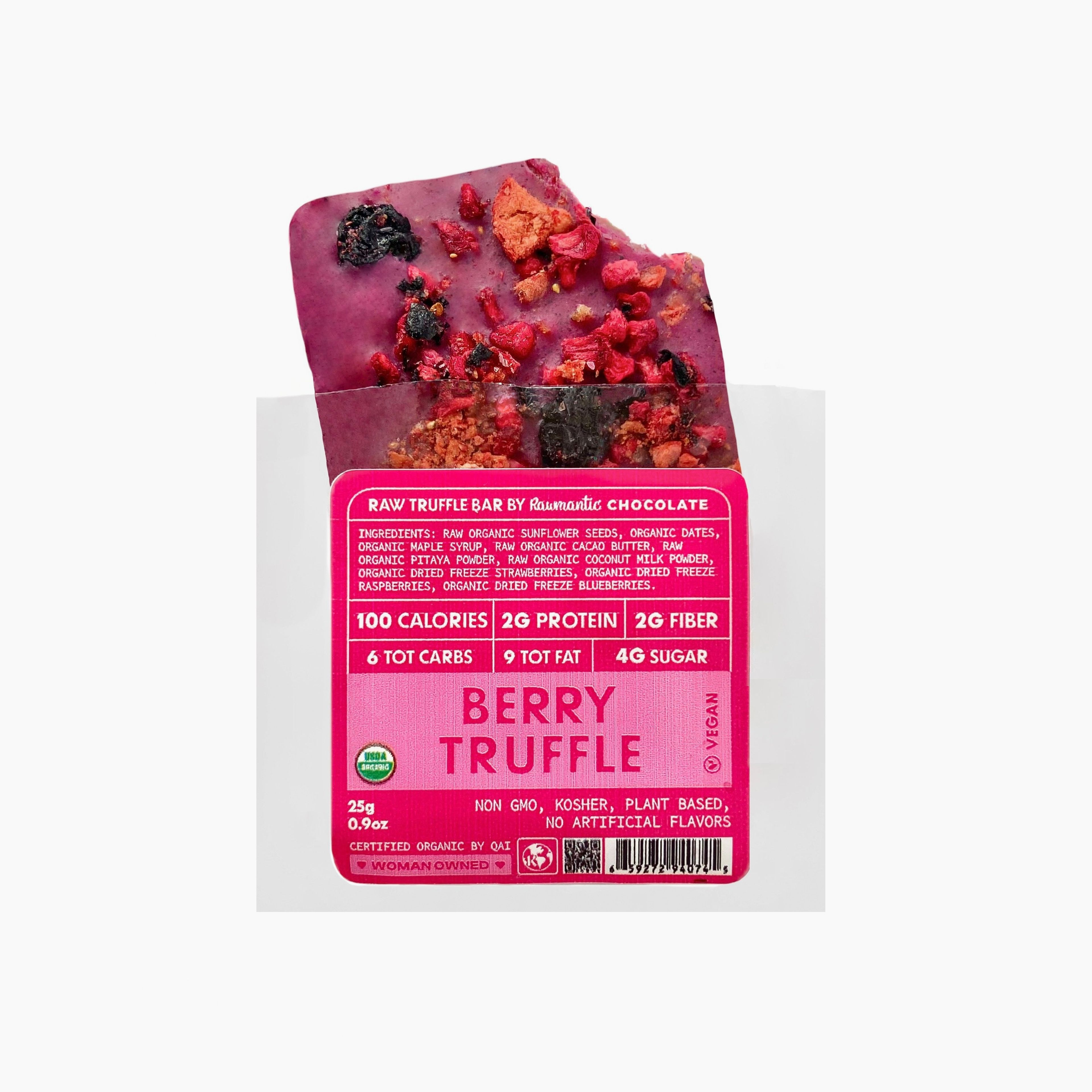 Berry Mini Truffle Bars
