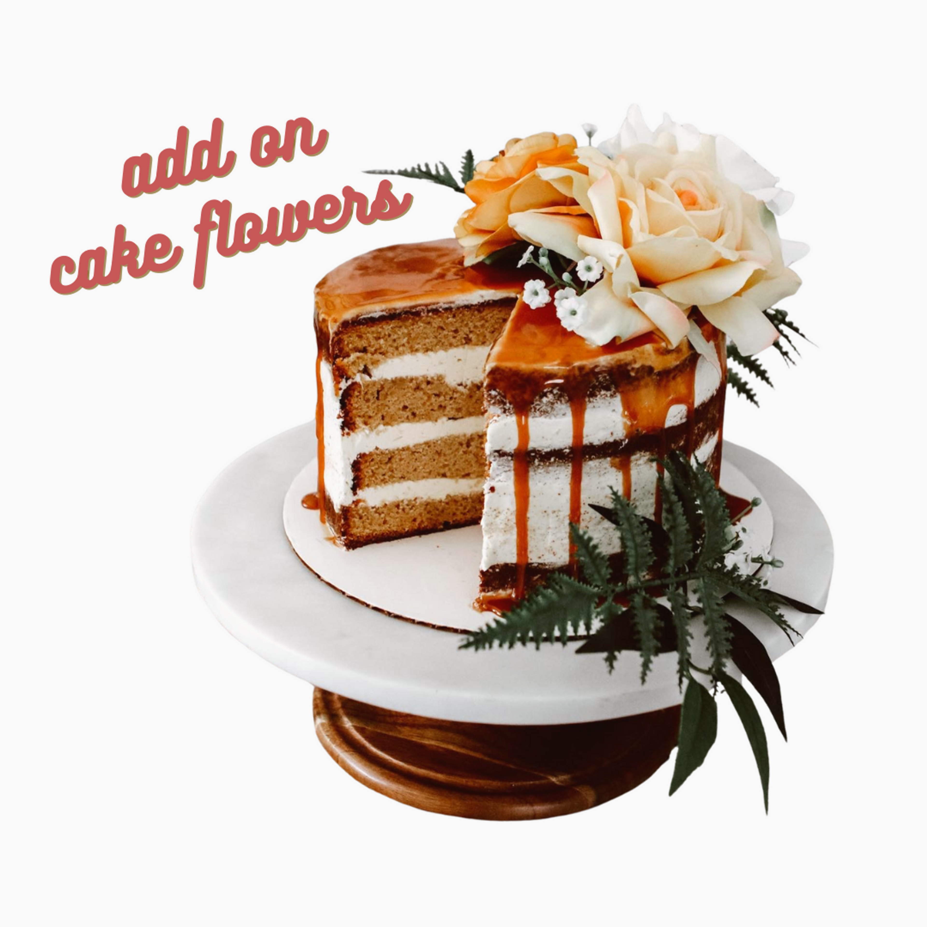 Add On Cake Flowers