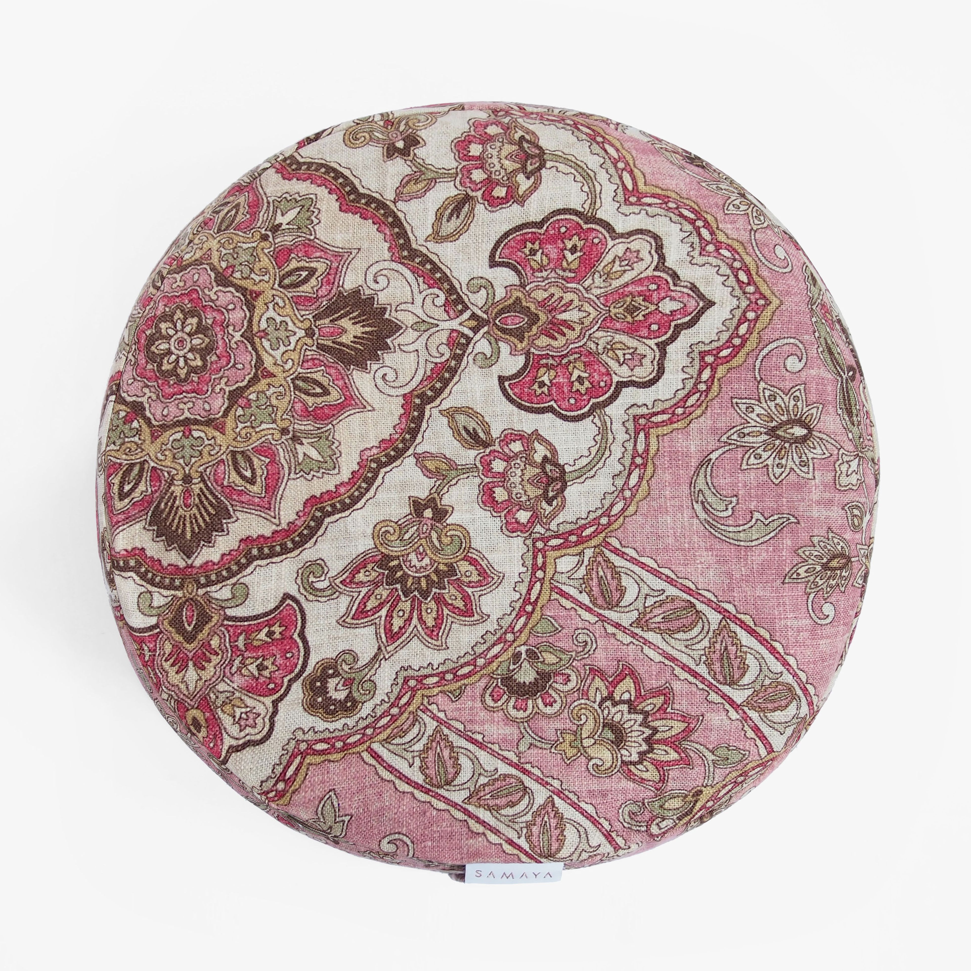 Pink Bohème Standard Round Cushion