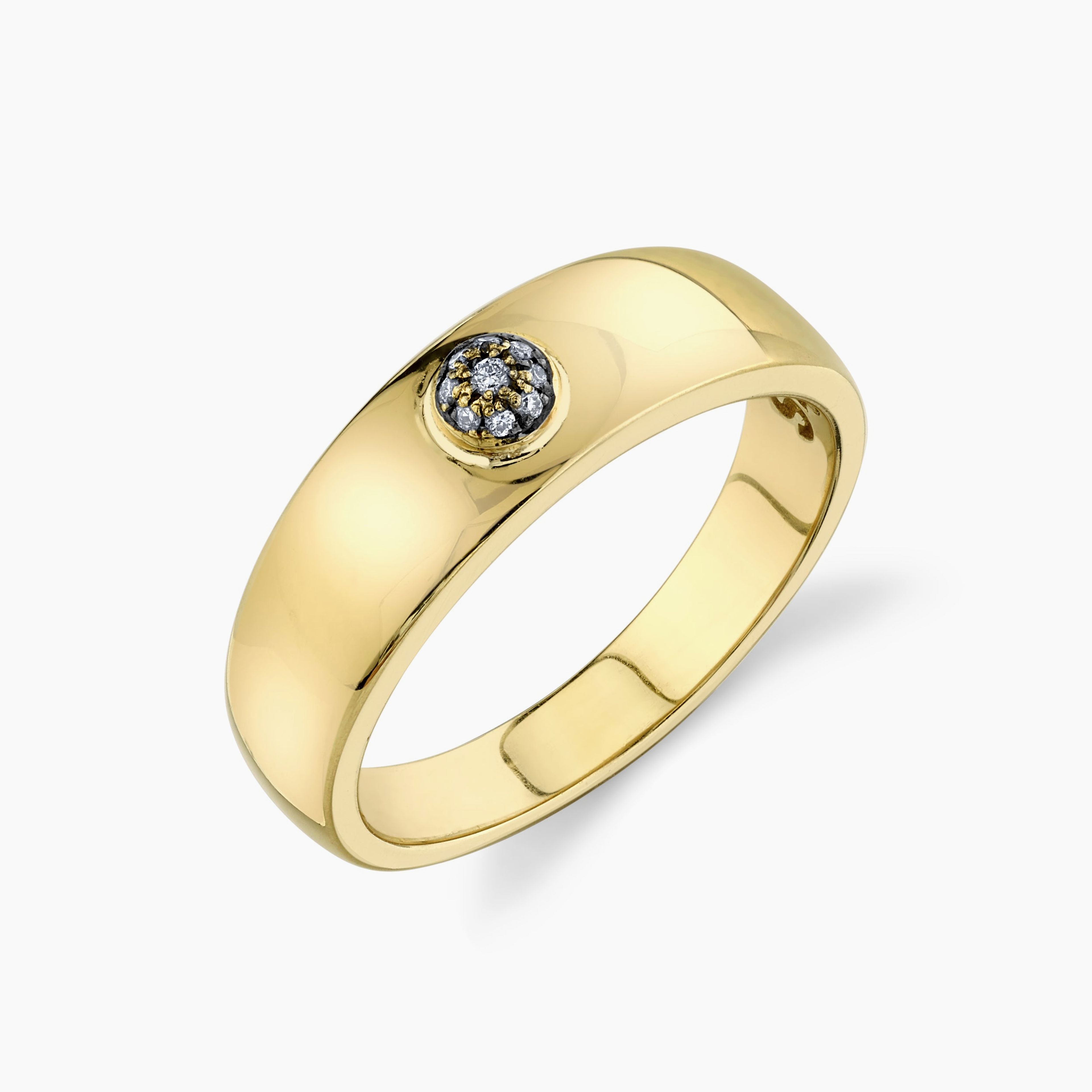 Pave Dome Ring - Diamond
