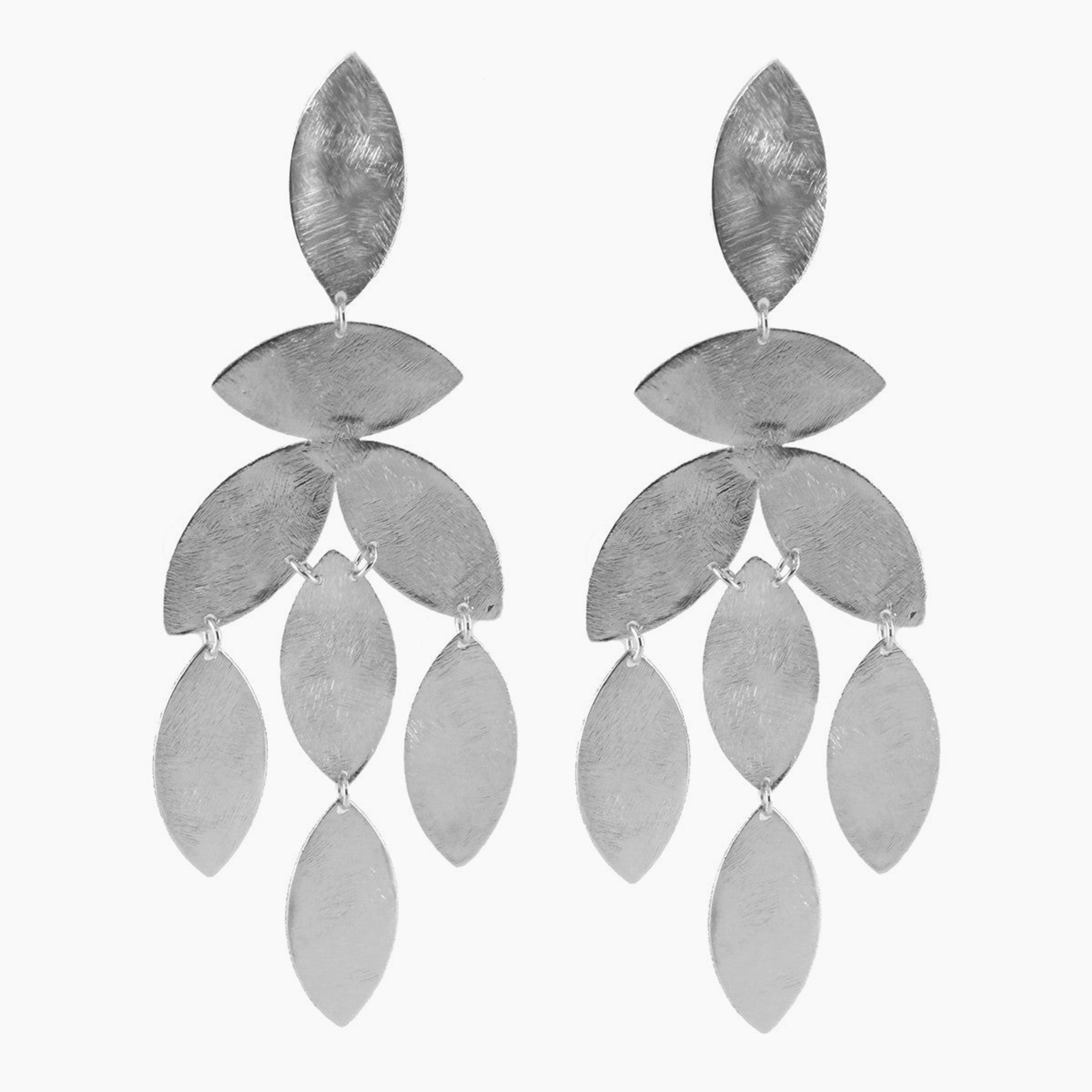 Magnolia Marquise Chandelier Earrings
