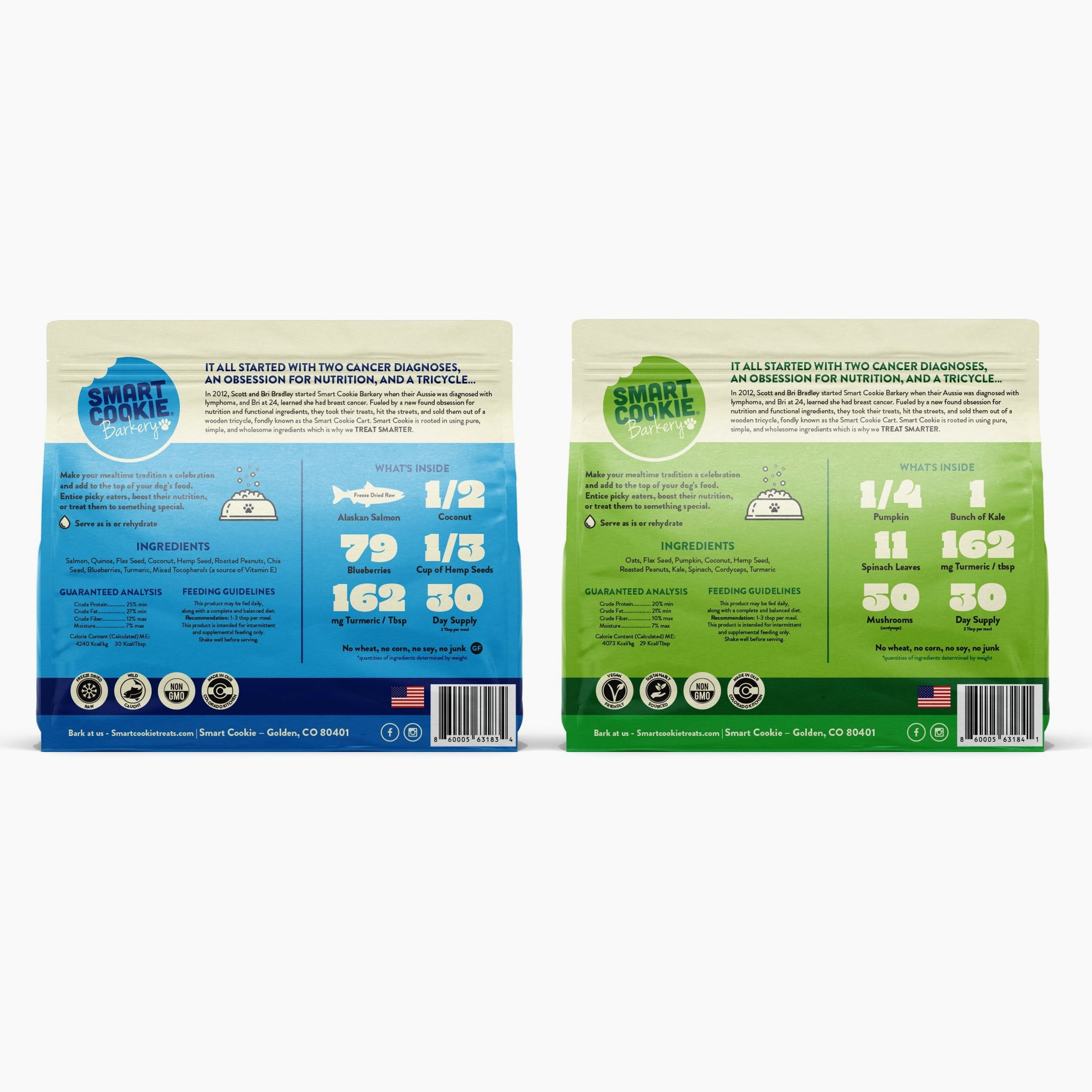 Veggie and Superfood Dog Food Topper Variety Pack