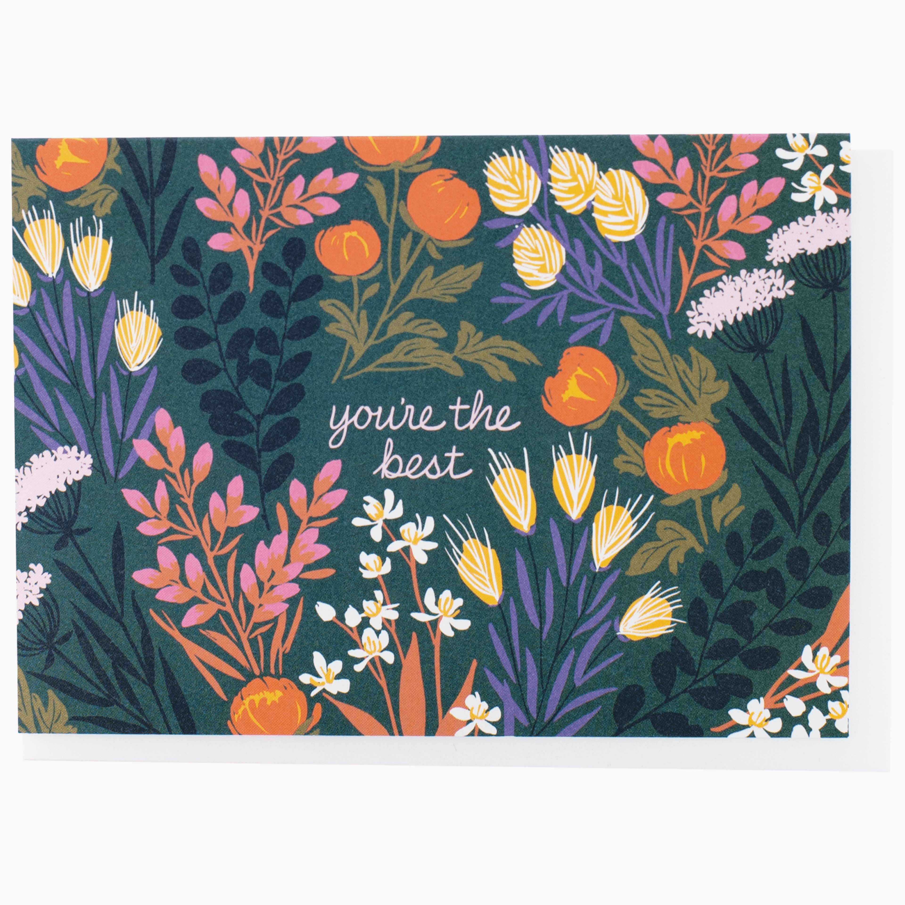 Assorted Botanical Greetings Note Card Set
