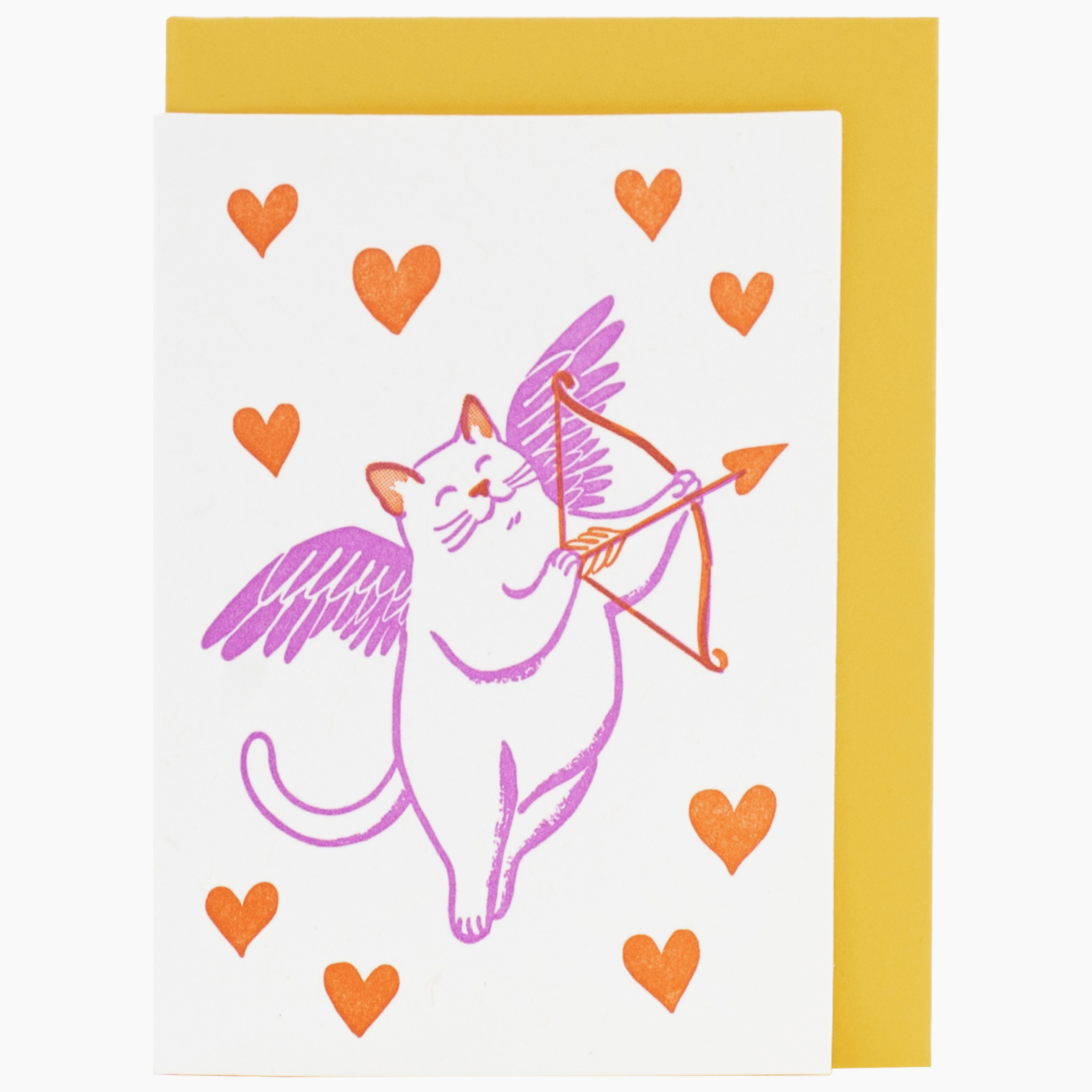 Mini Cupid Cat Enclosure Card
