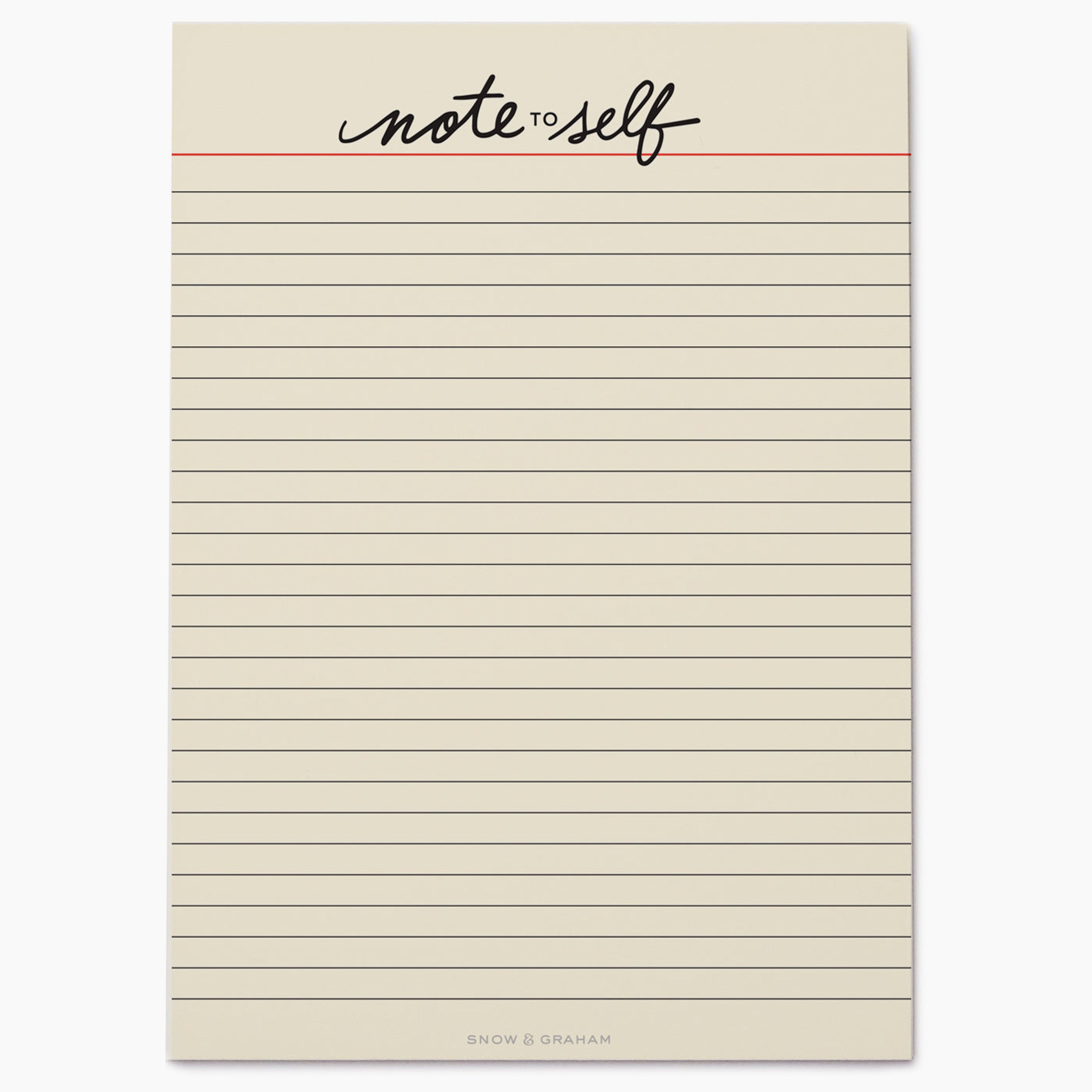 Note to Self notePAD