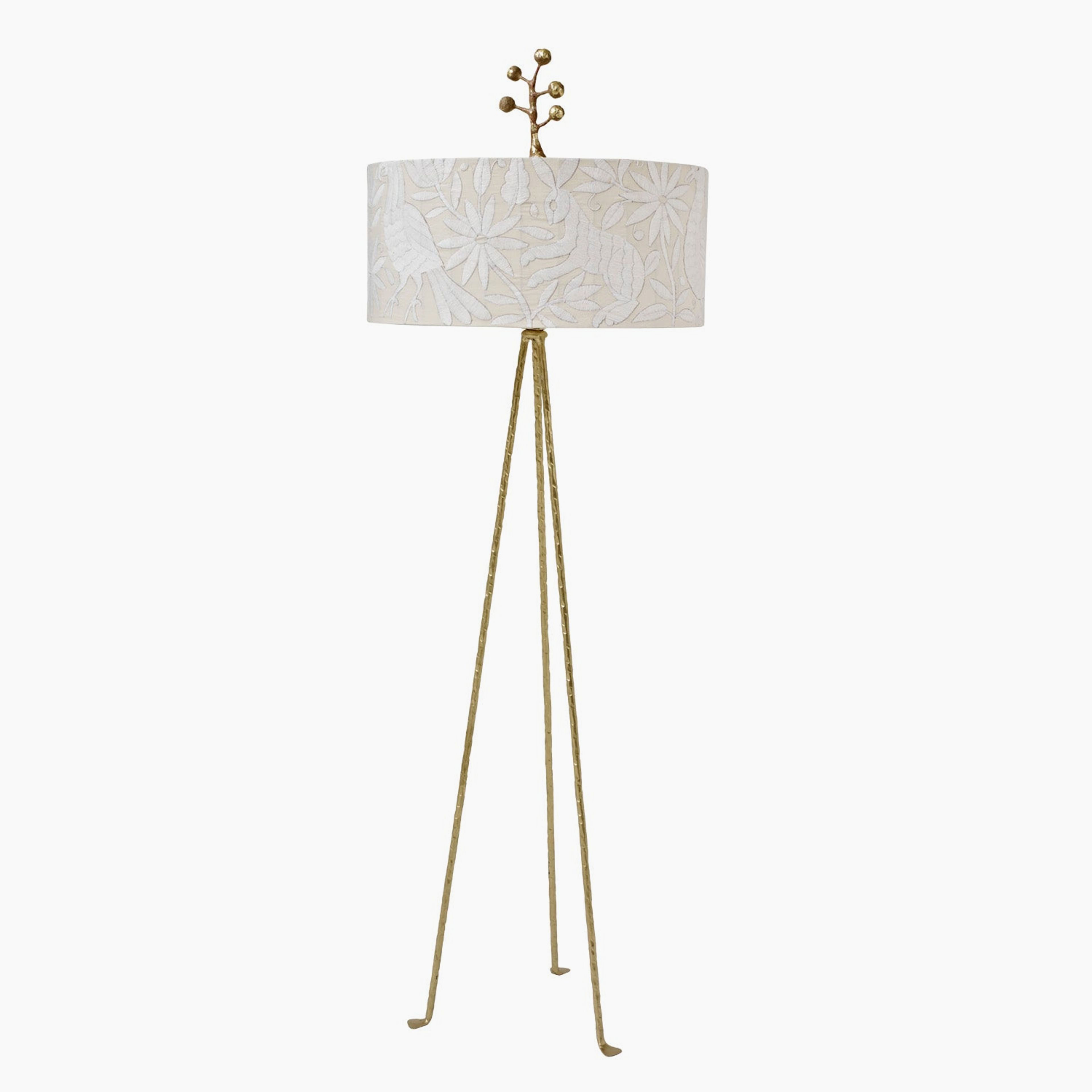 Otomi Floor Lamp-White