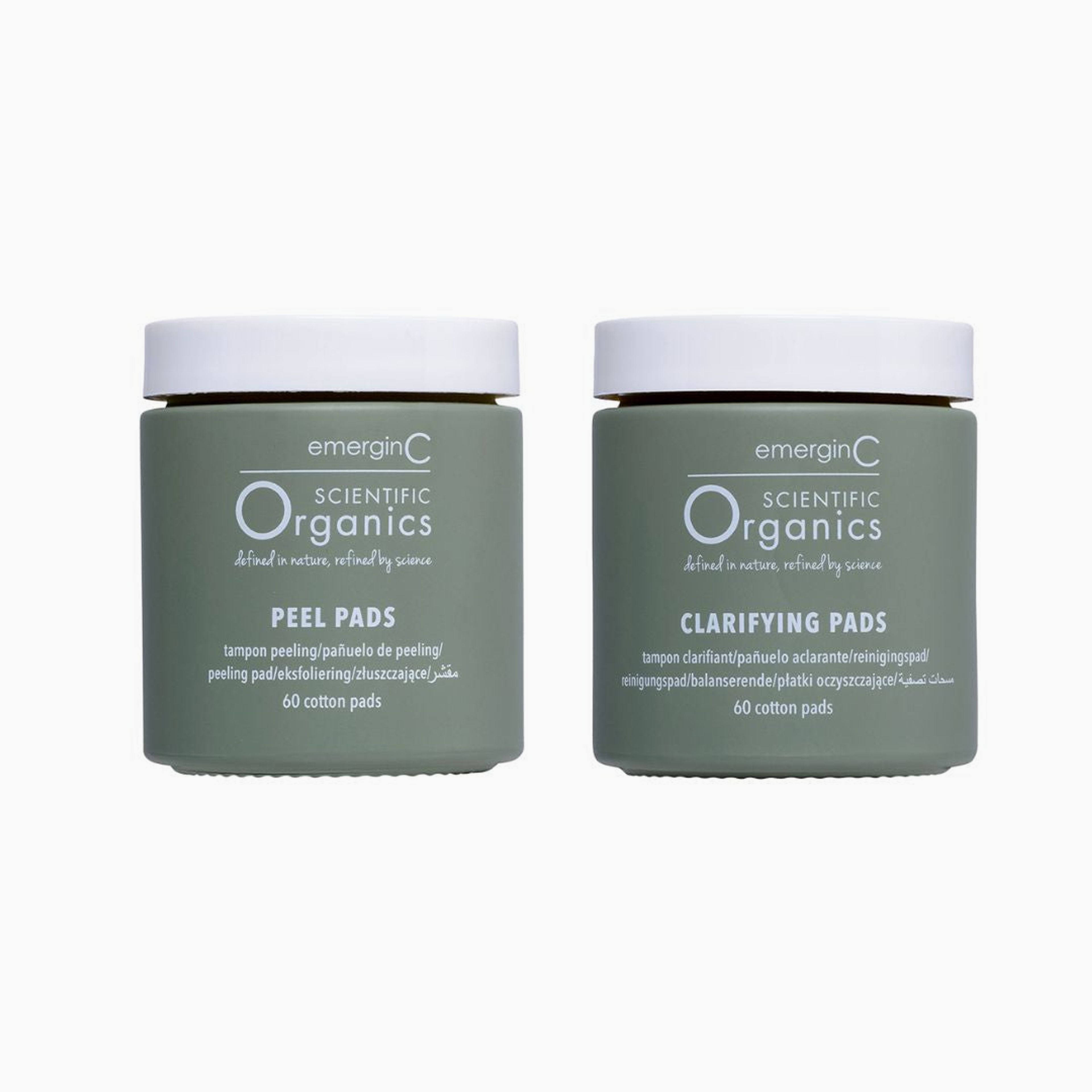 Scientific Organics At-Home Facial Peel + Clarifying Kit