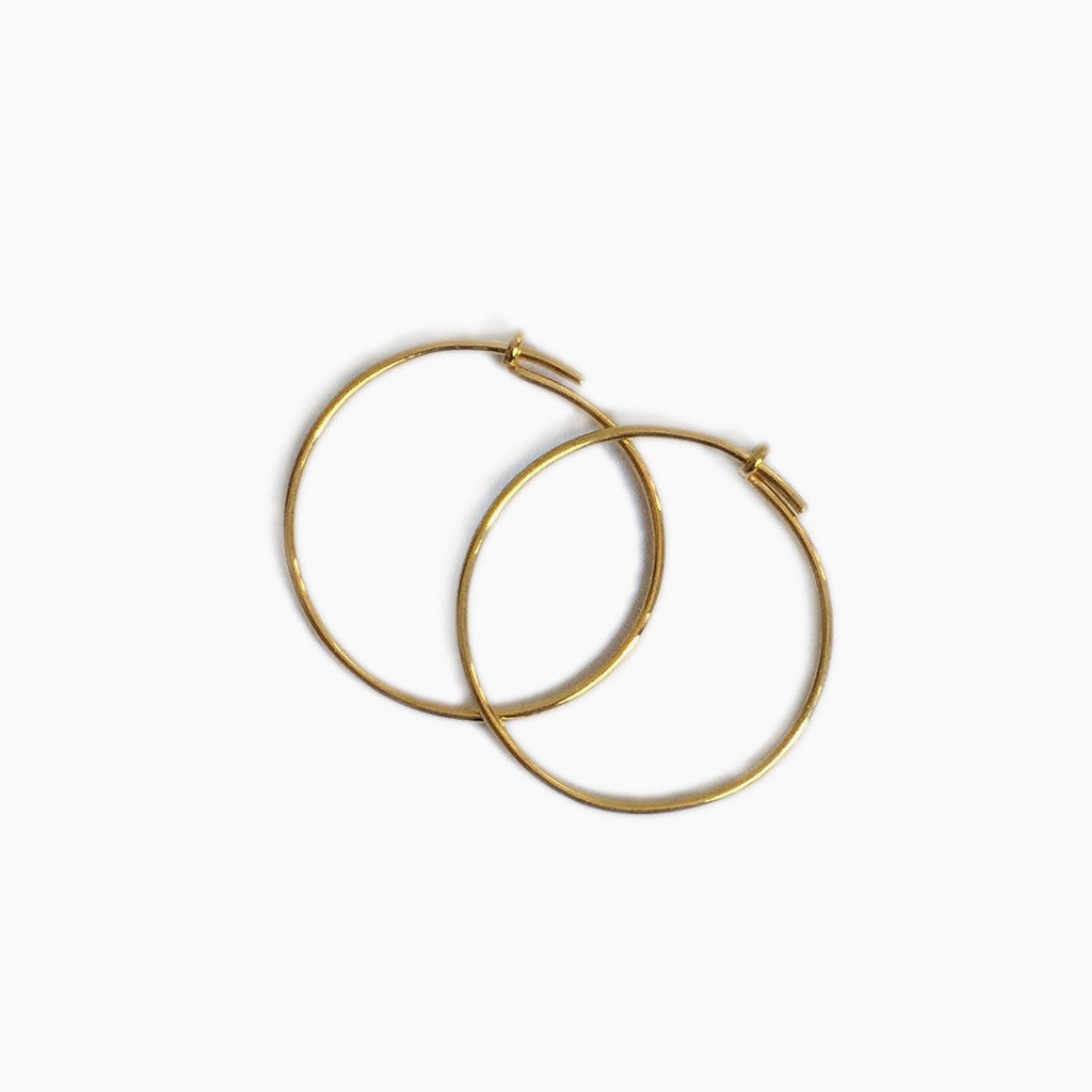 Janey Hoops - Yellow Gold Filled