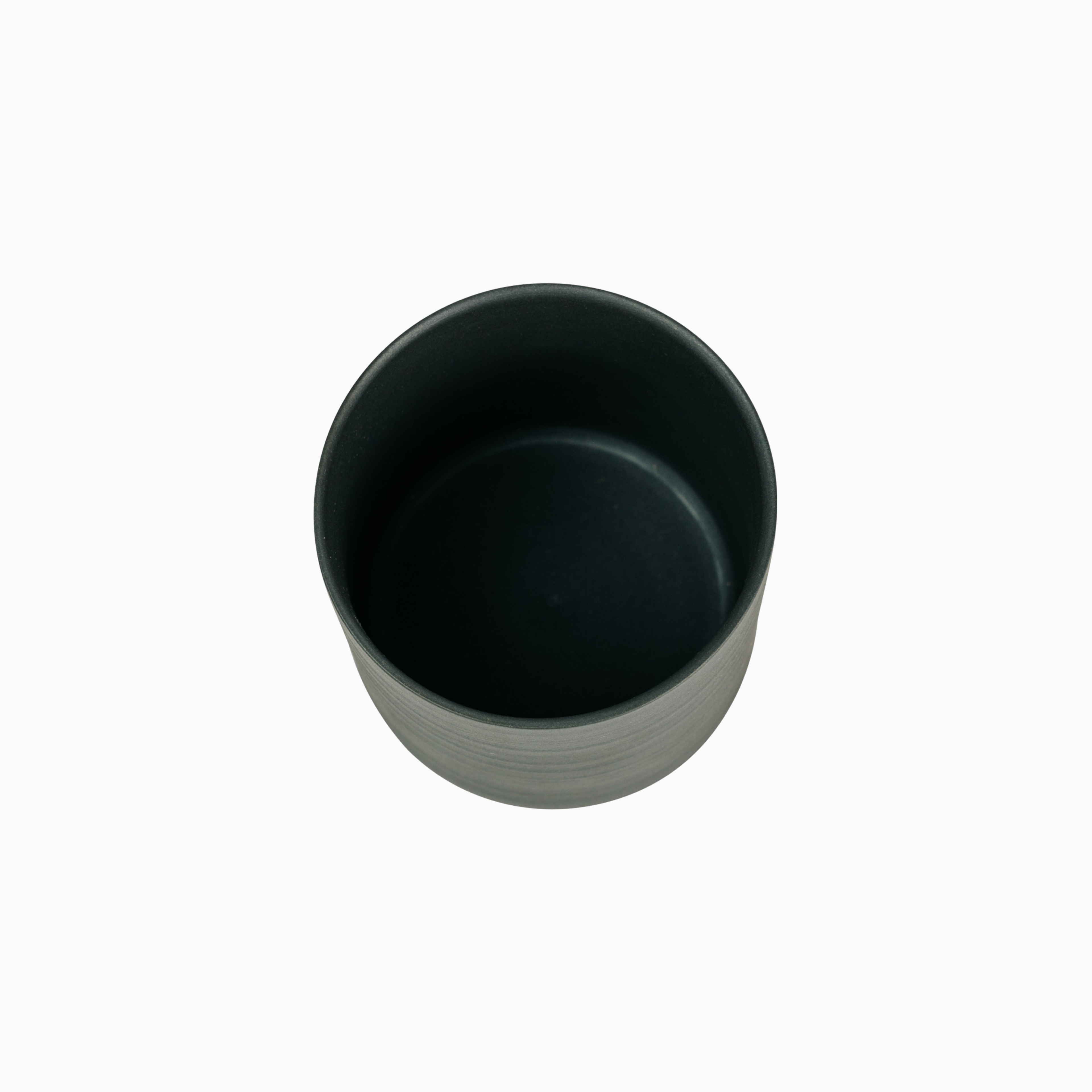 Black Cylinder Teacup
