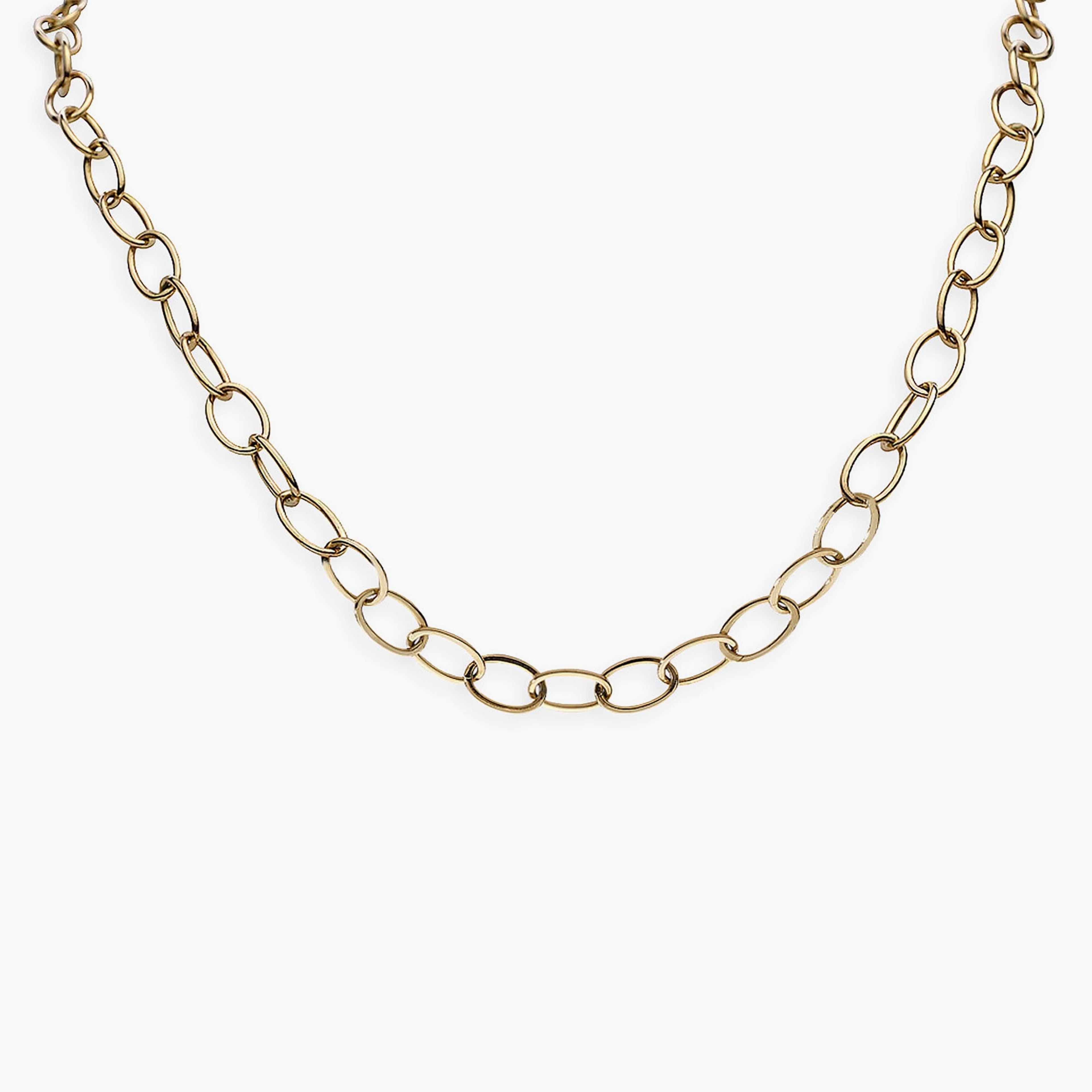 Open Link Chain Necklace