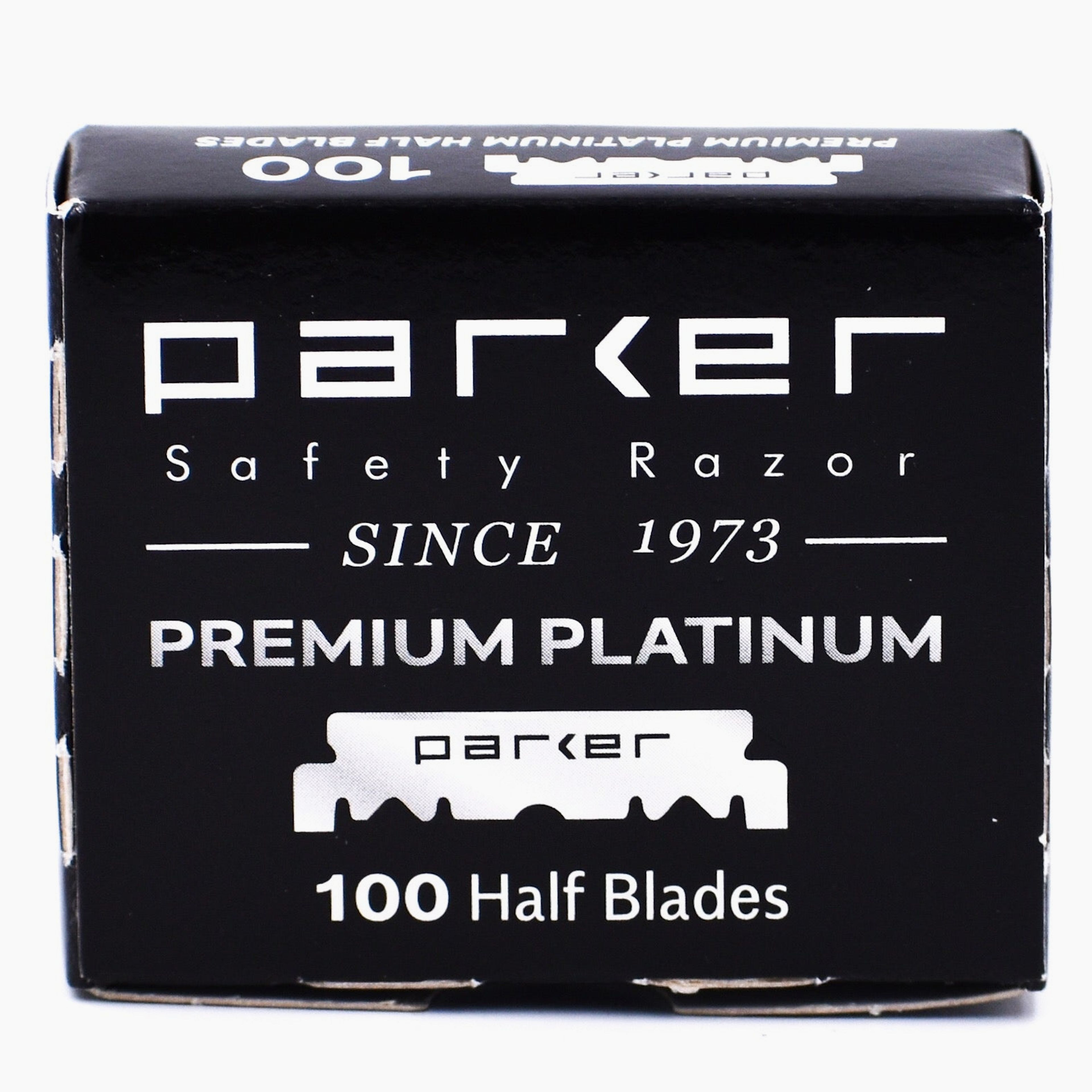 Parker Premium Platinum Half Blades, 100 Count