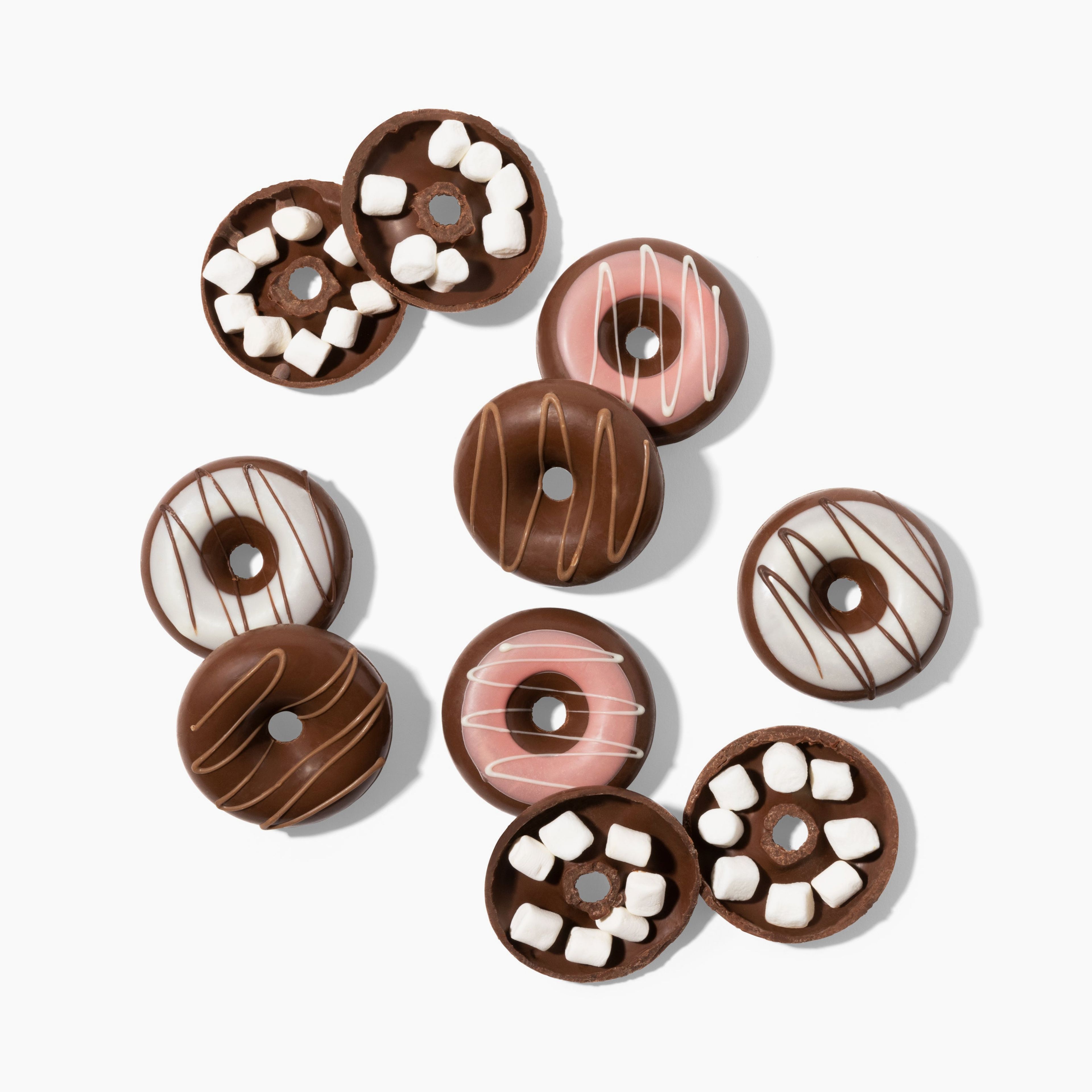 BomBombs Donut Shaped Hot Chocolate Bombs, Set of 8