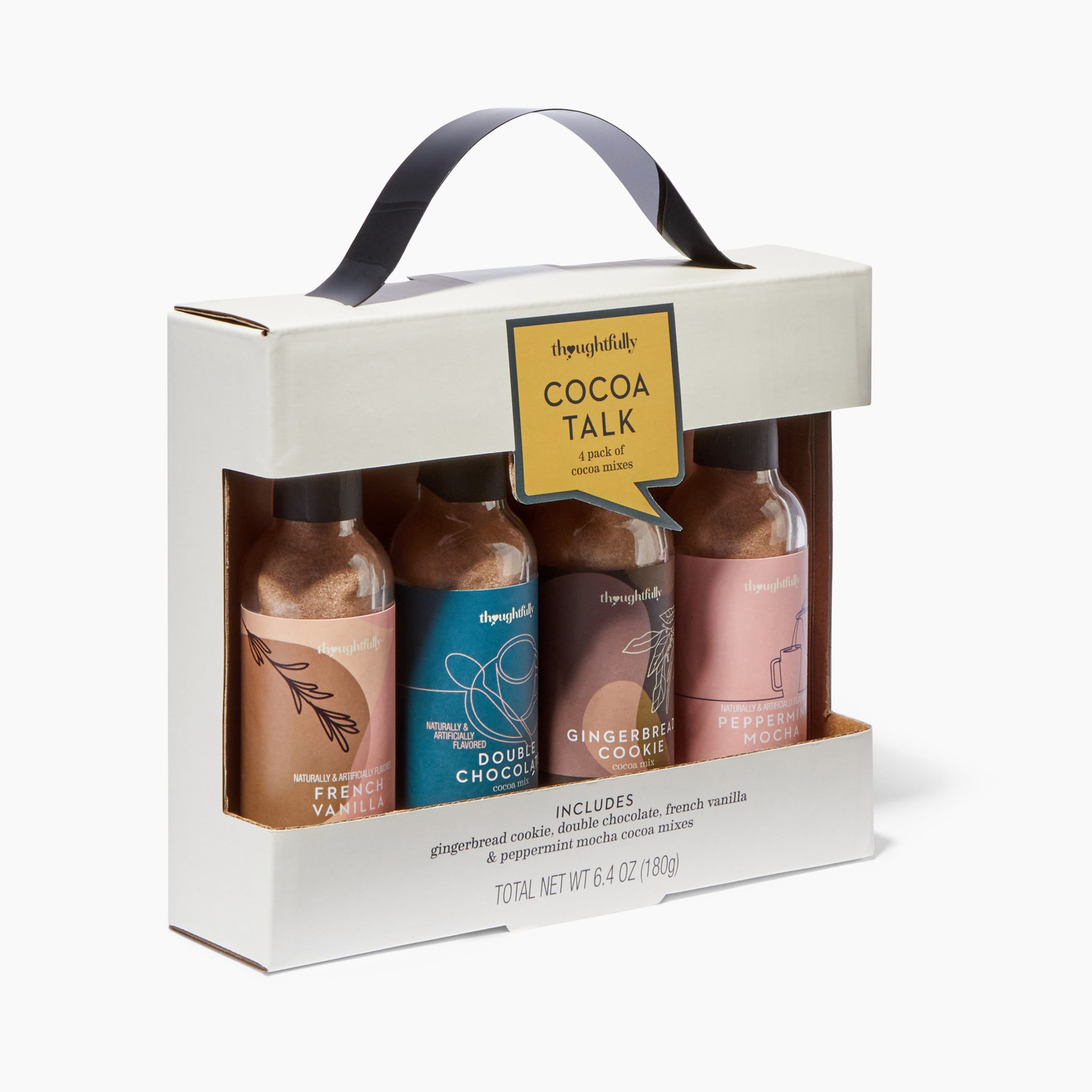 Cocoa Talk Gourmet Hot Chocolate Mixes Gift Set, Pack of 4