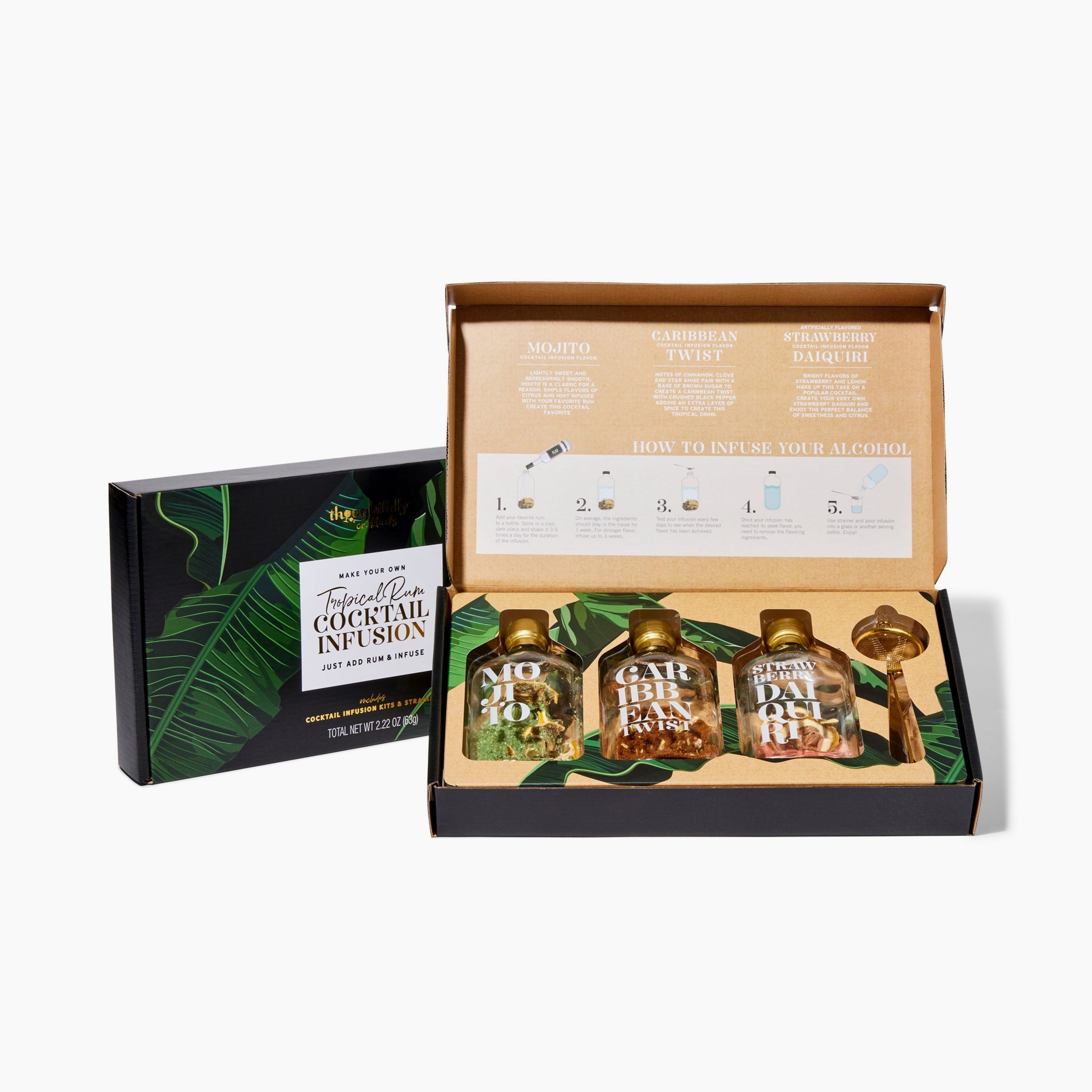 Flavored Rum Cocktail Infusion Kit