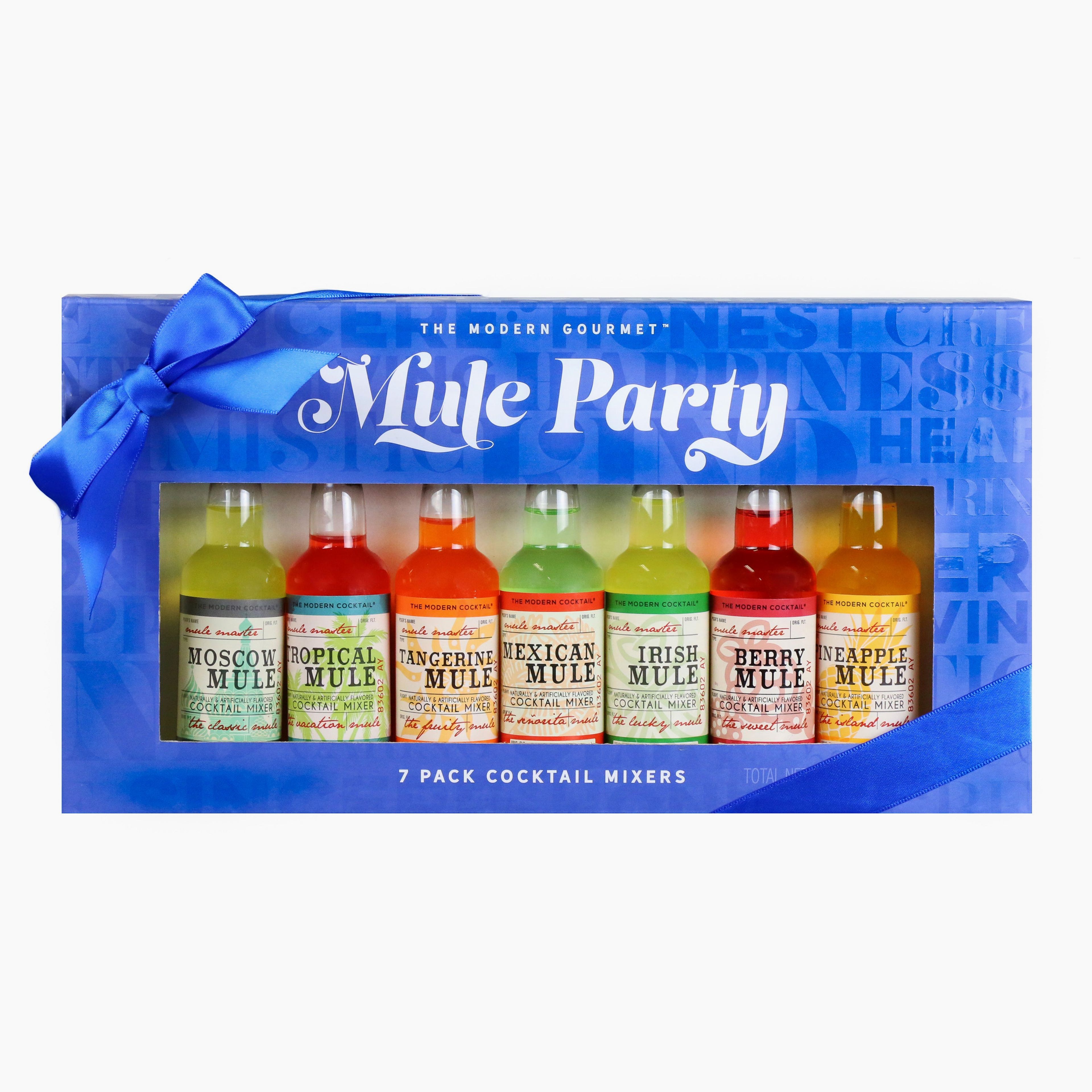 Mule Party Cocktail Mixers, Pack of 7