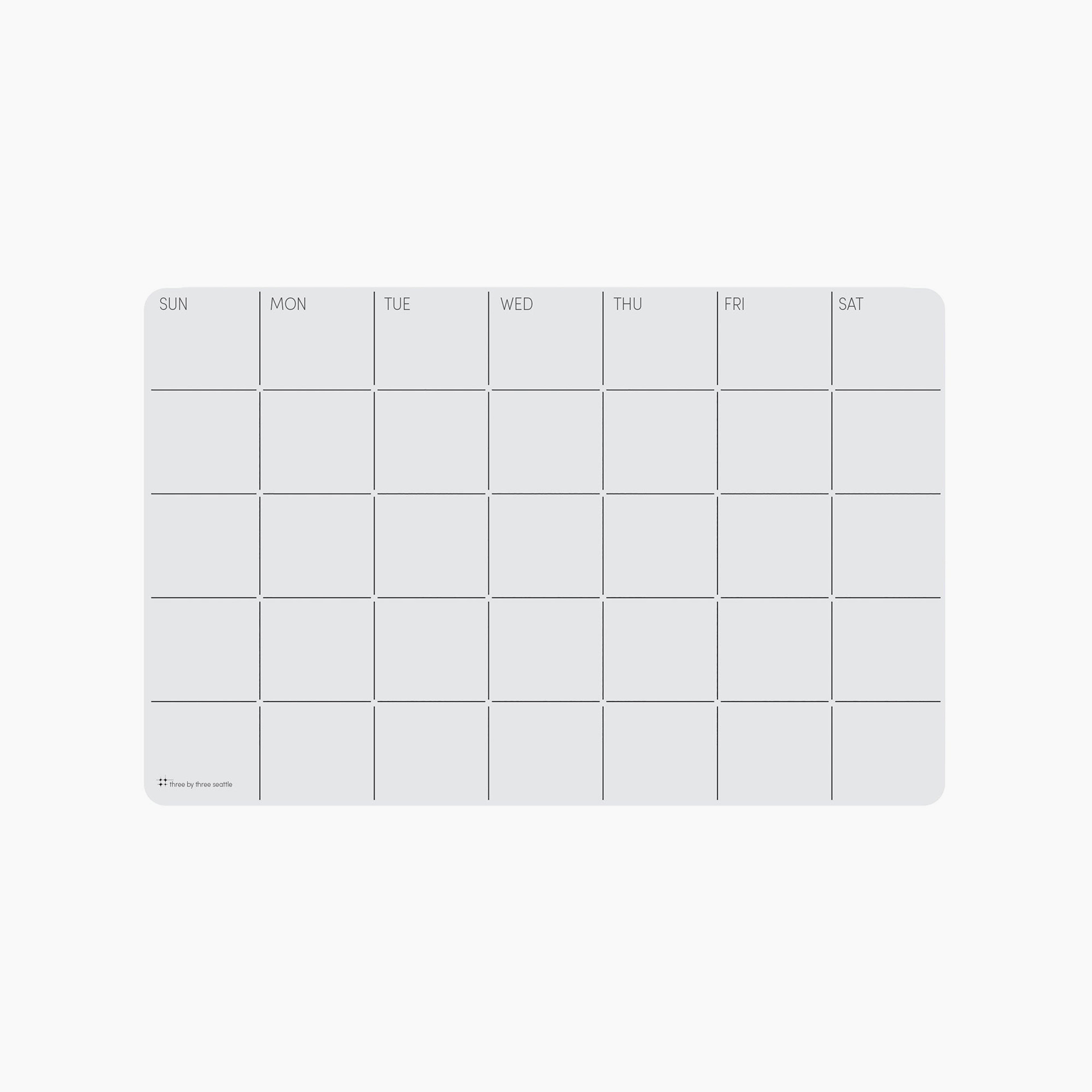 Up·date! Silicone Monthly Planner