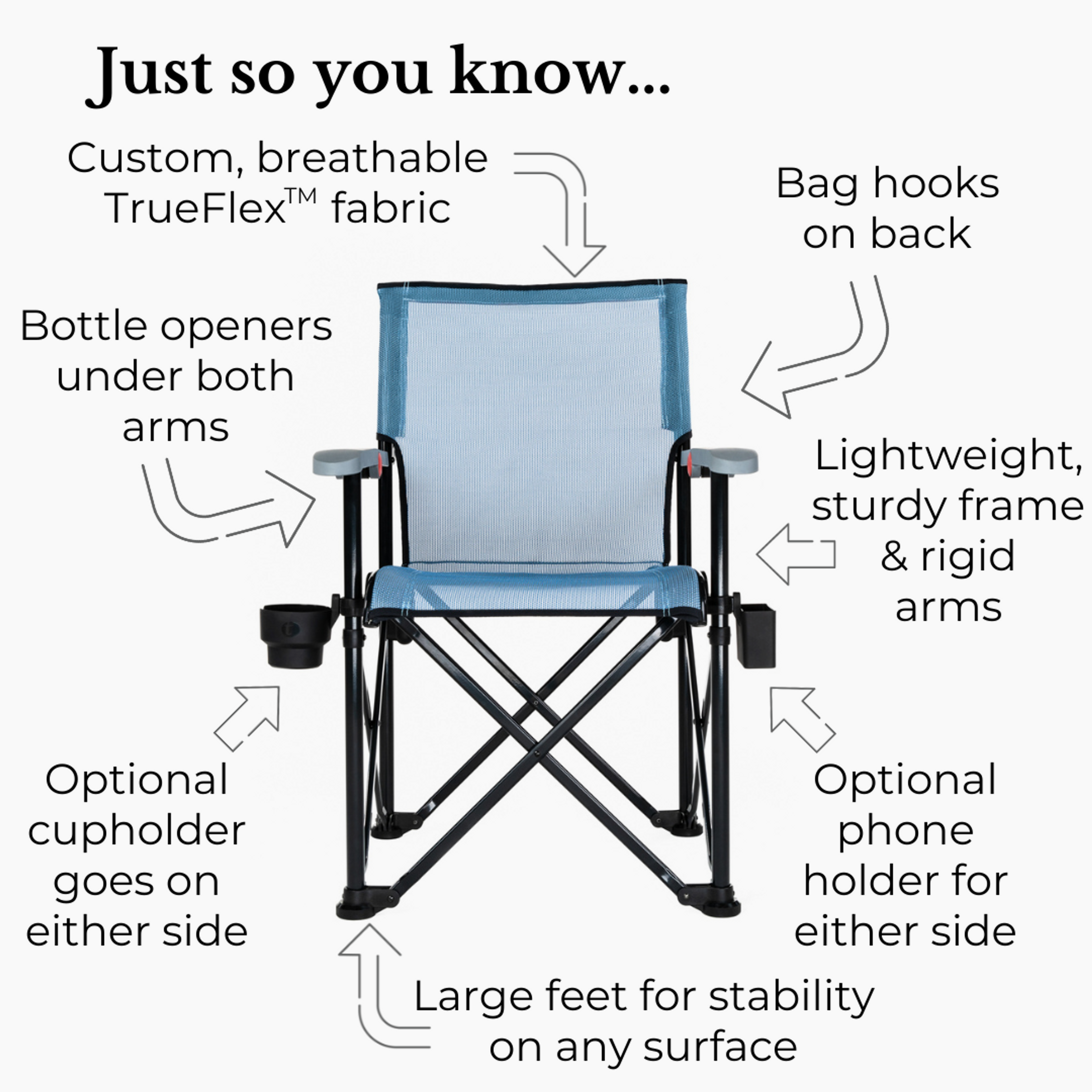 True Places Emmett Portable Chair
