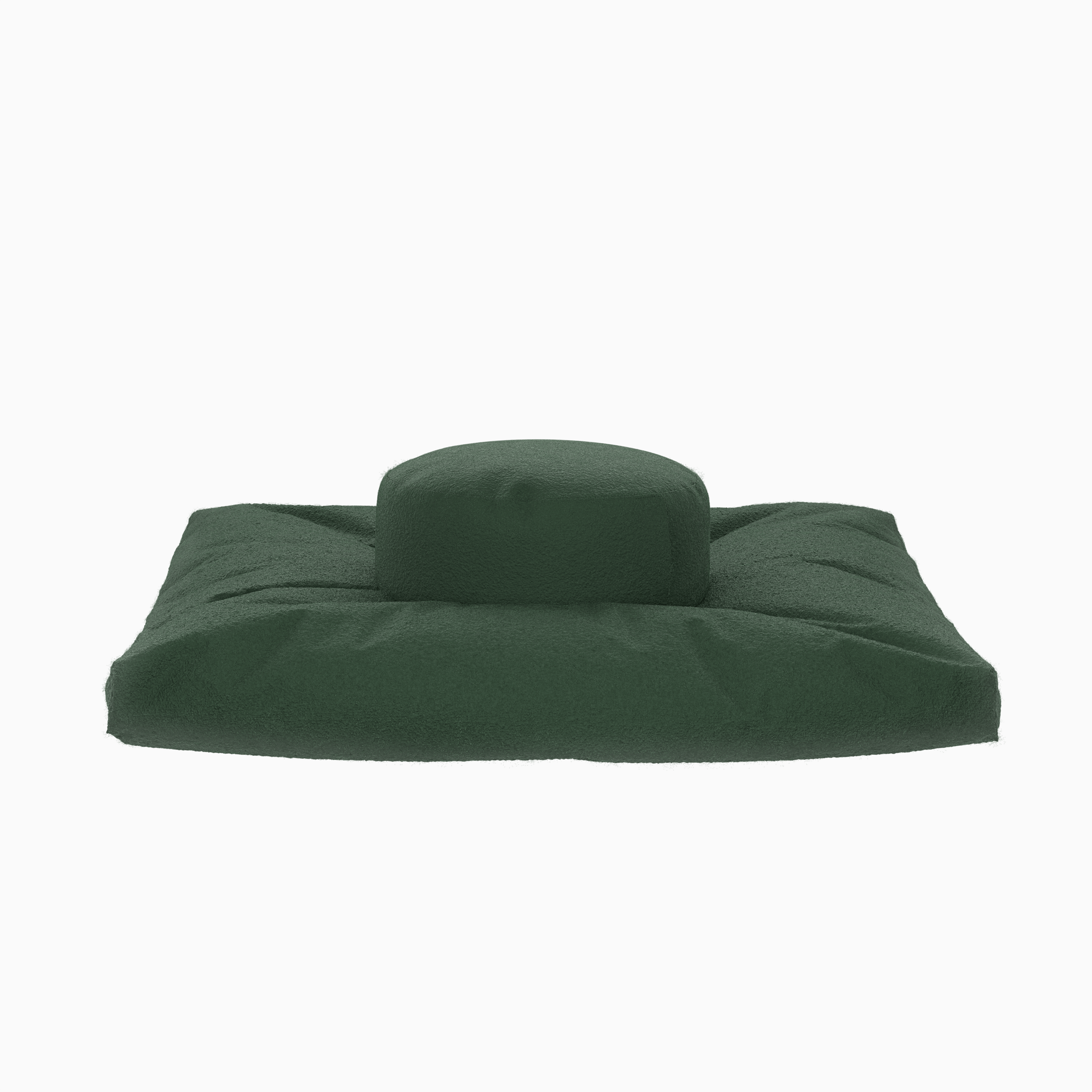 Bouclé Meditation Cushion & Mat Set
