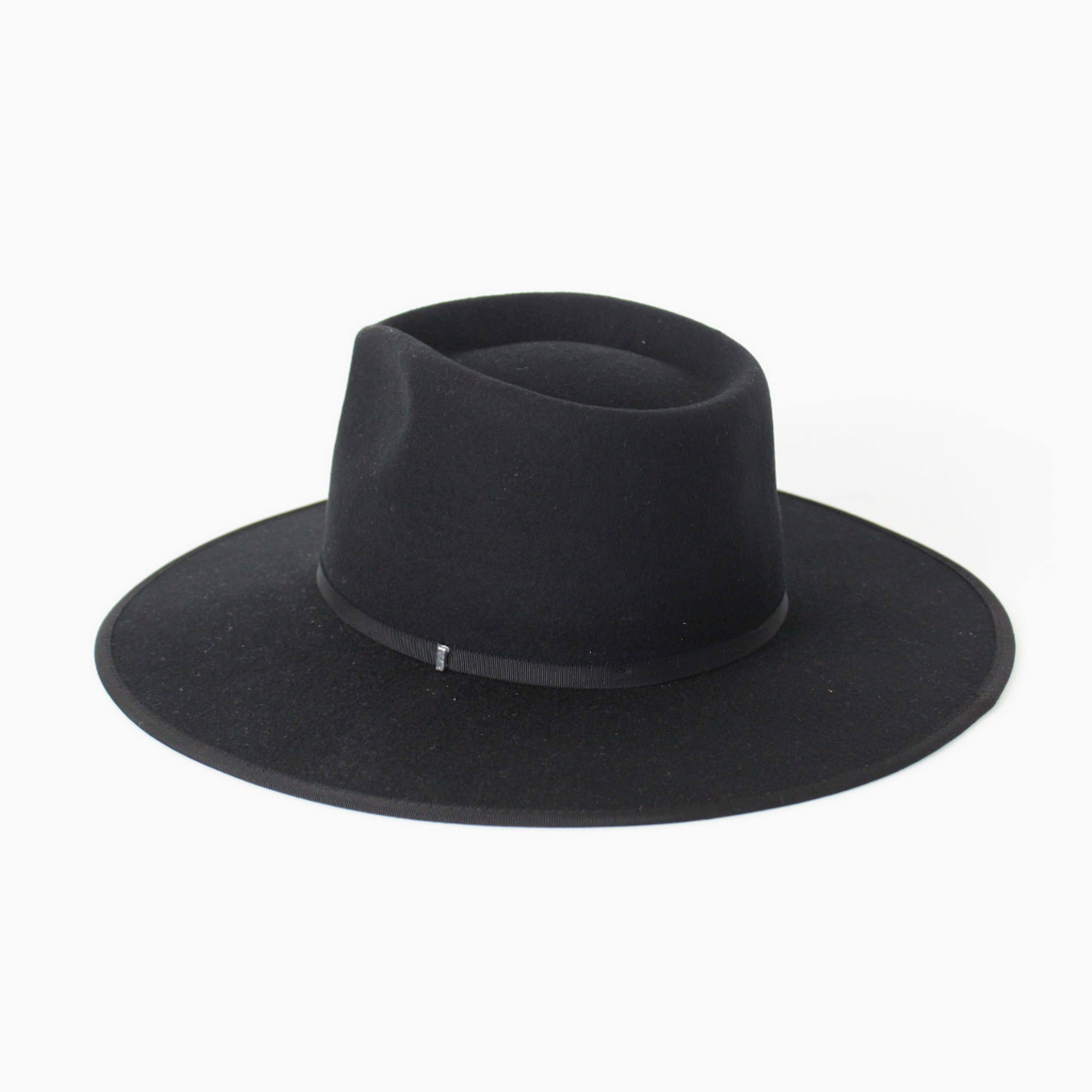Coast Rancher Fedora Hat - Black