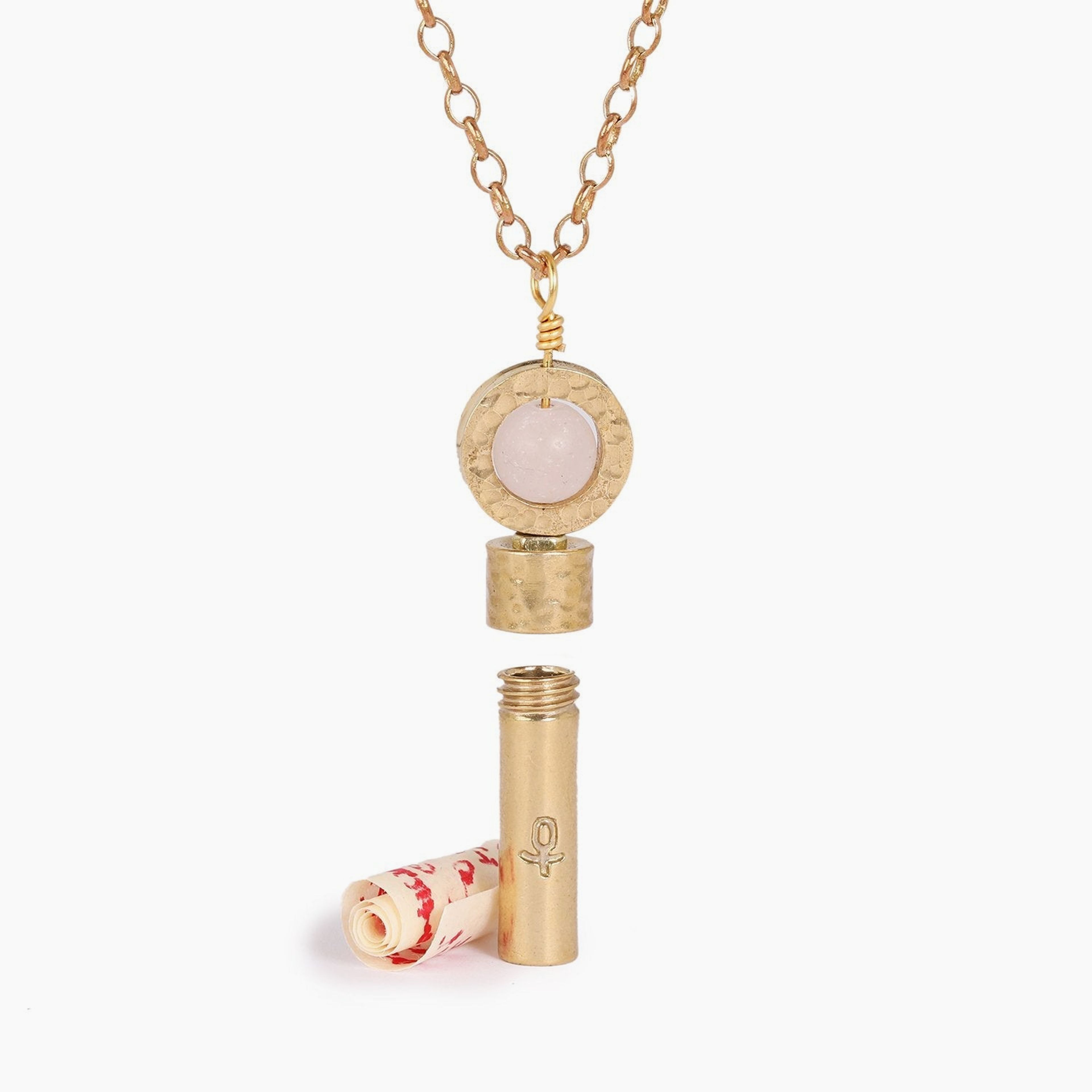 Rose Quartz Shine Intention Jewelry Gift Set