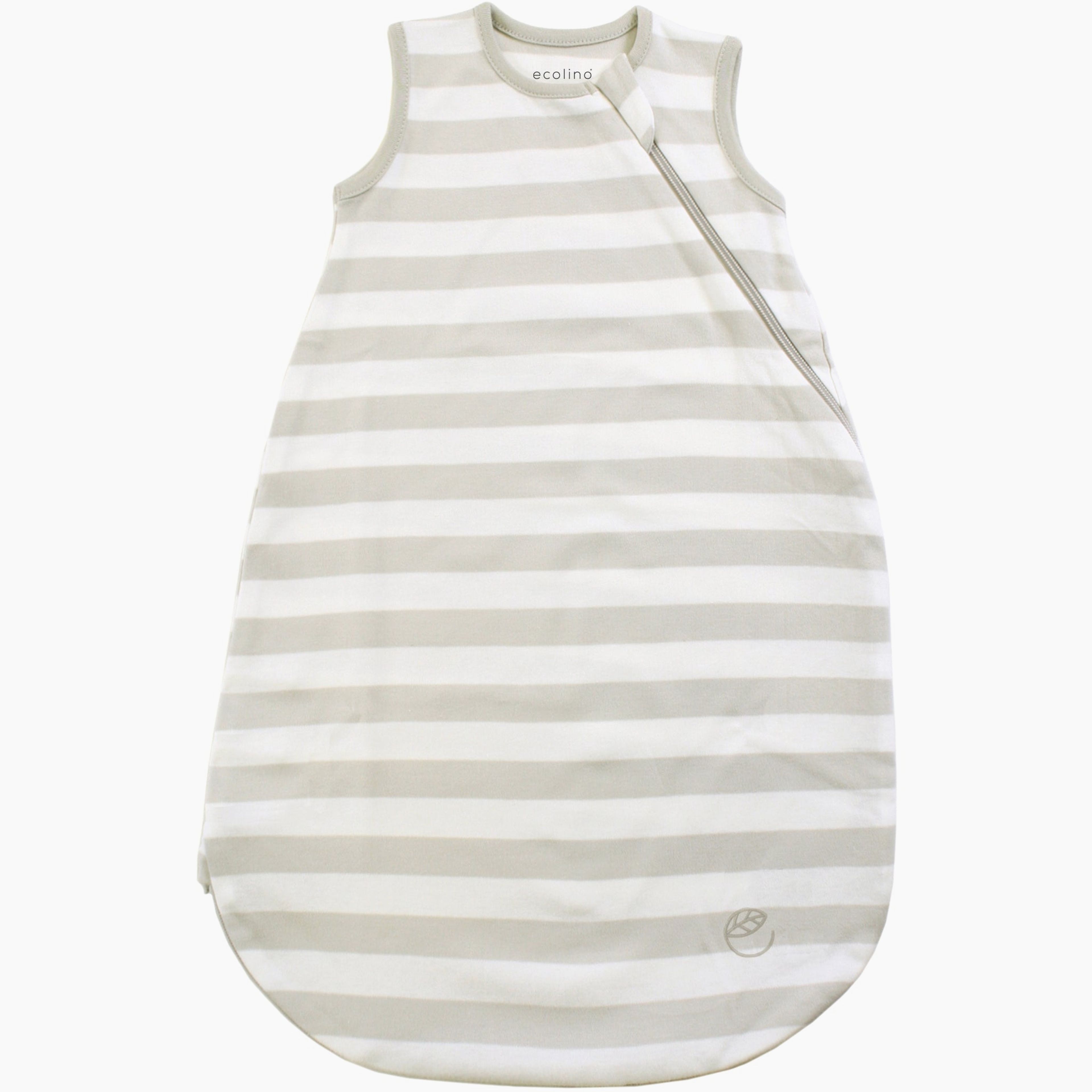 Ecolino Organic Cotton Basic Baby Sleep Bag or Sack, Gray