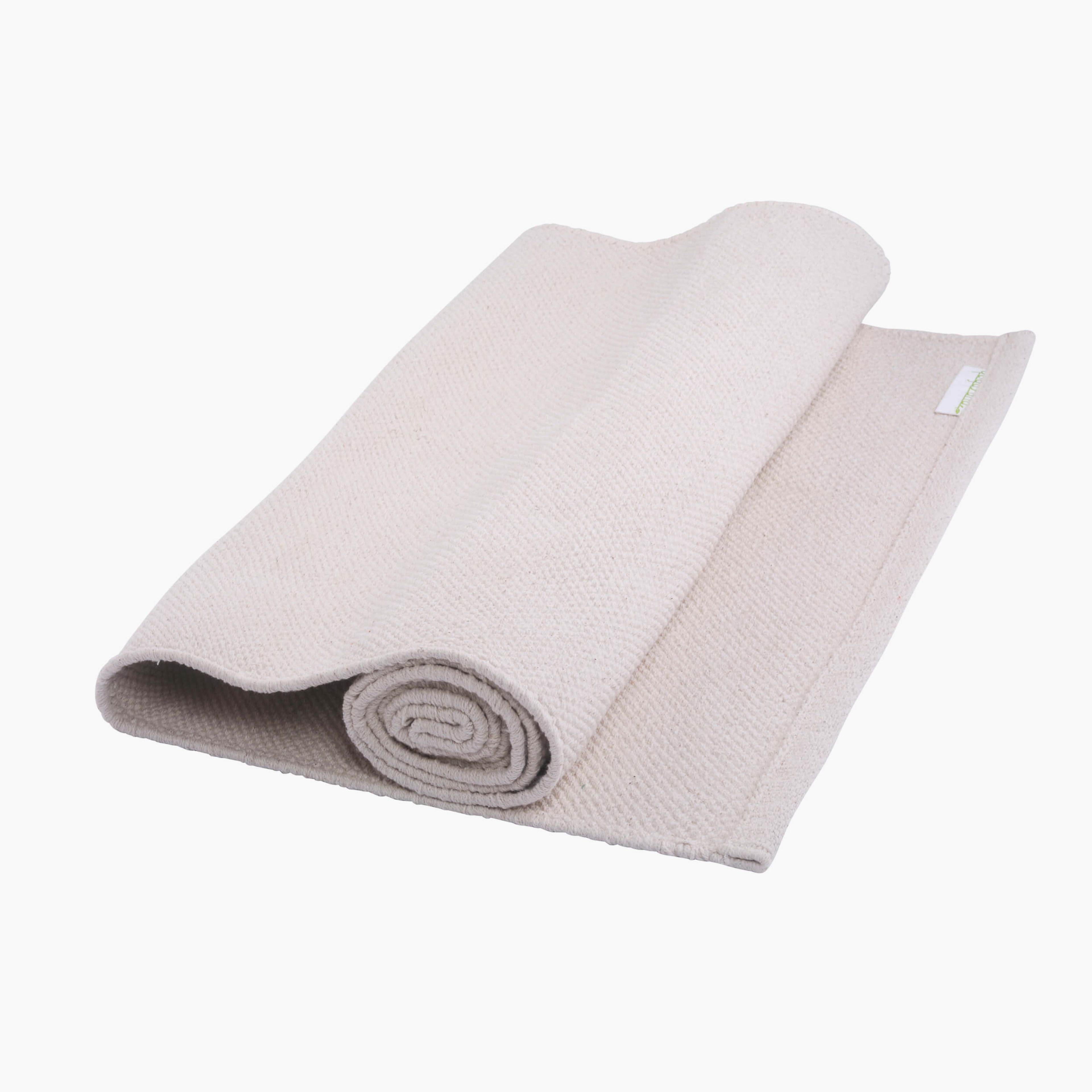 Yogasana Air | Natural Beige Organic Cotton Yoga Mat