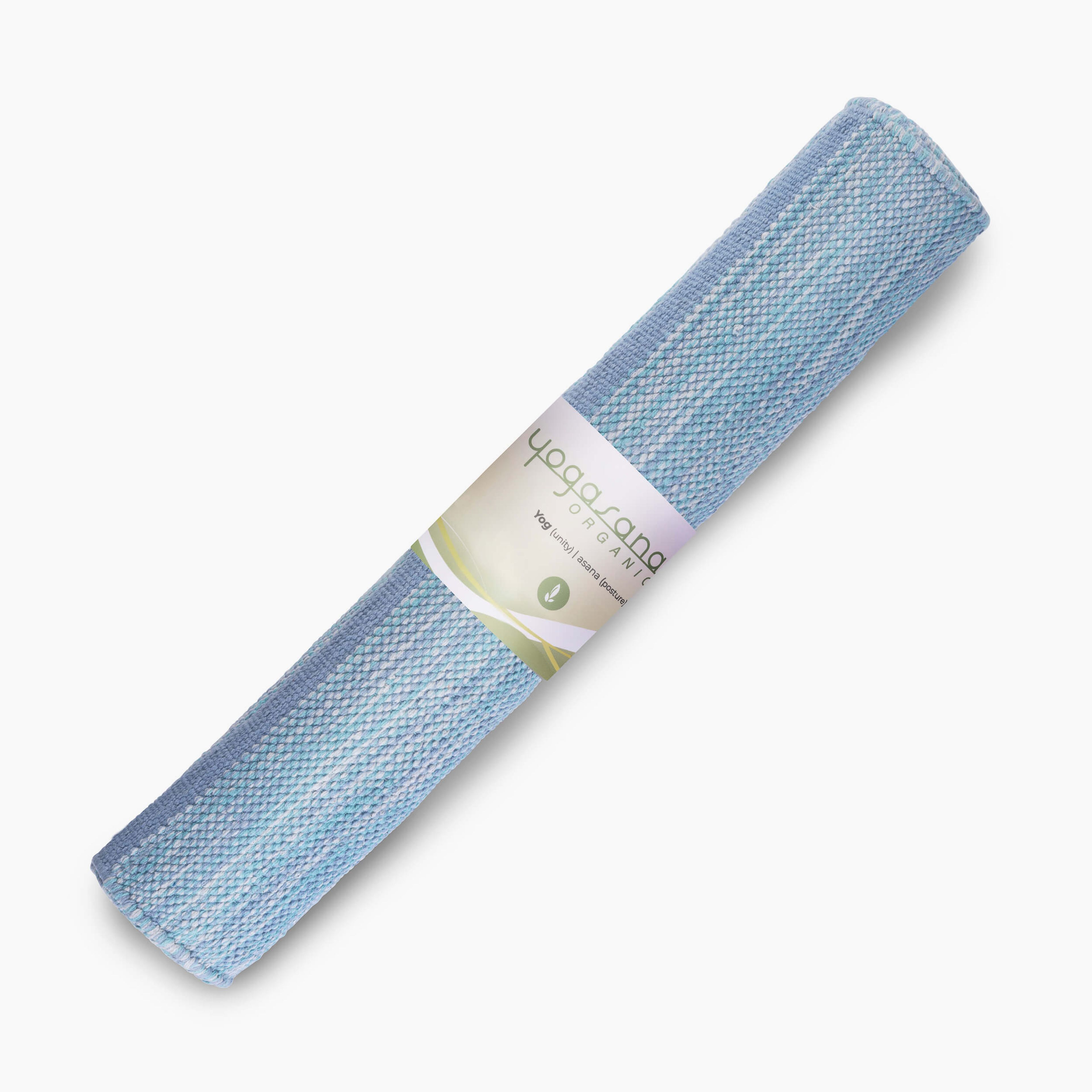 Yogasana Water | Blue Organic Cotton Yoga mat