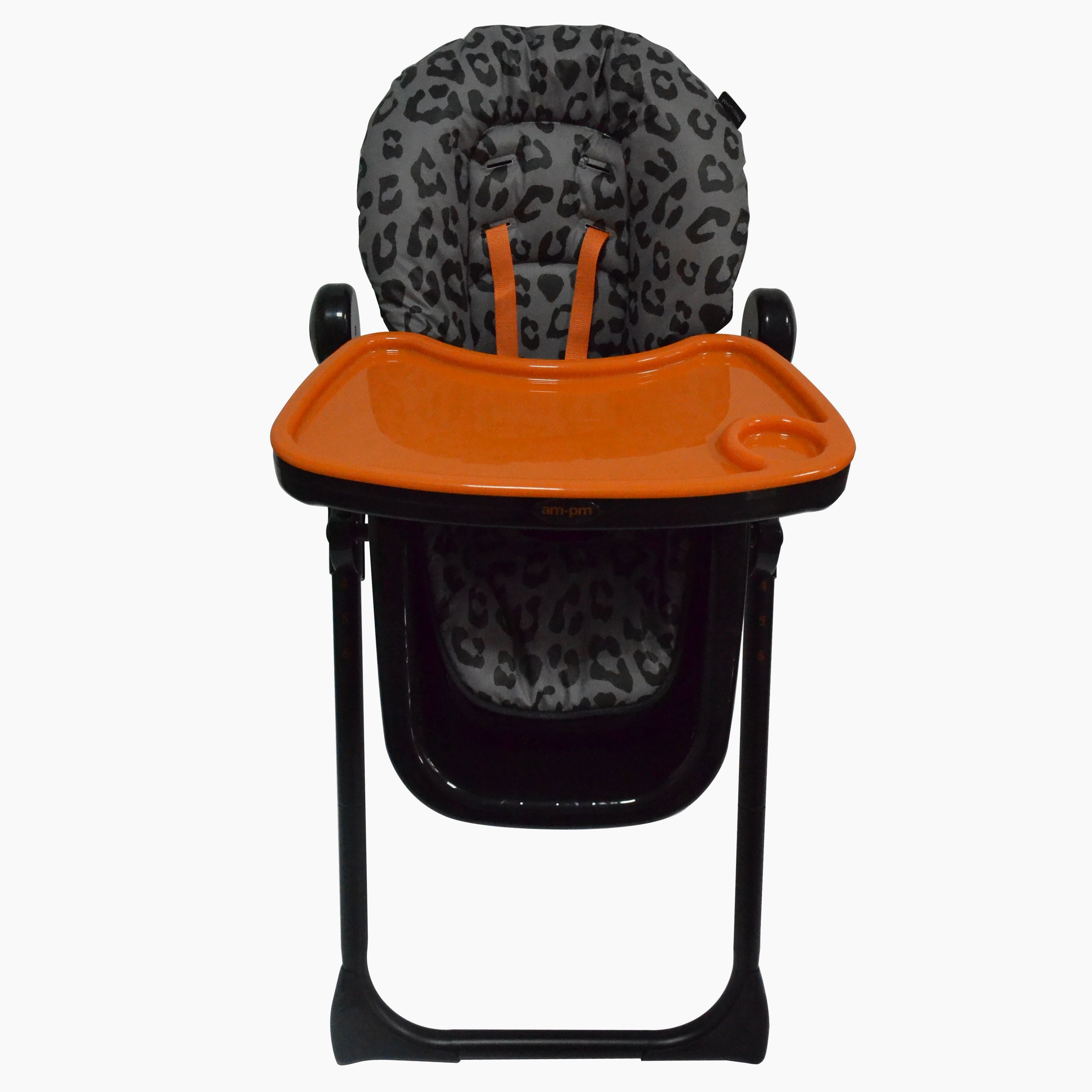 AM:PM by Christina Milian - Black Leopard Fitzrovia High Chair