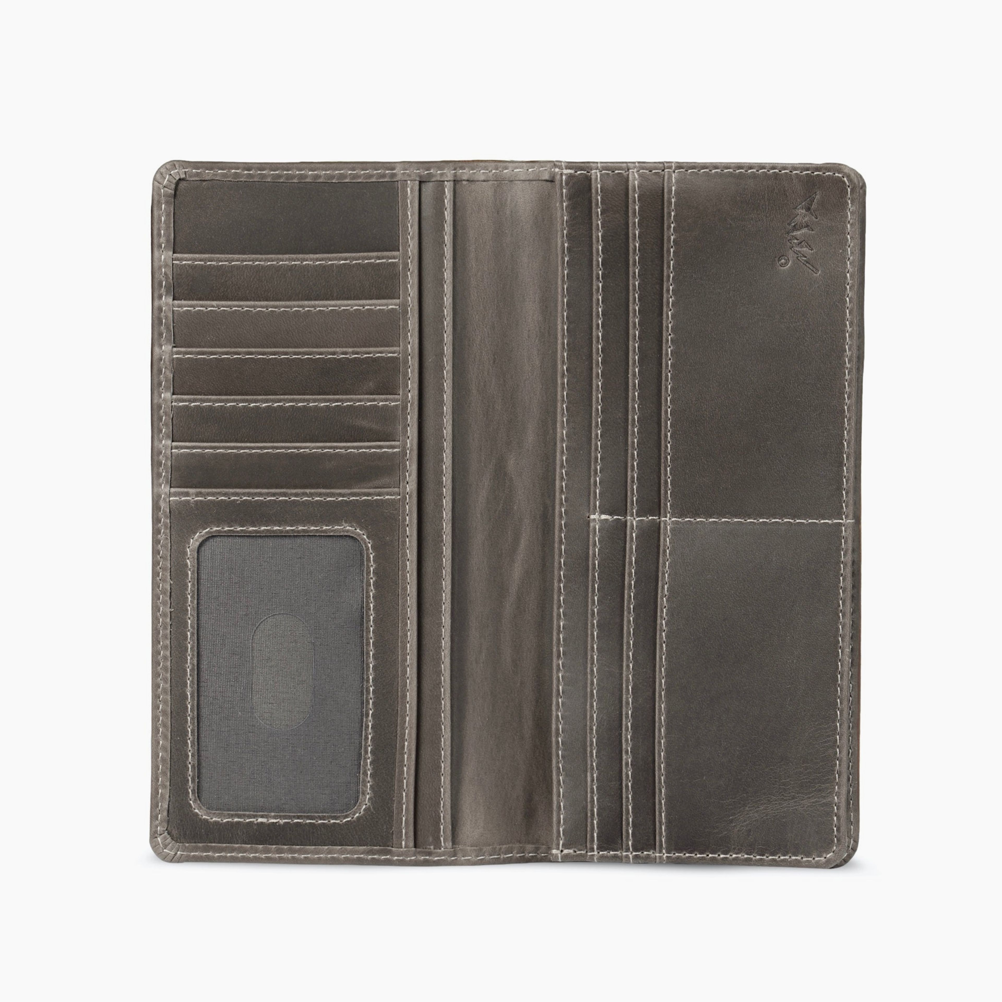 Almost Perfect | Peel Leather Wallet - Gray