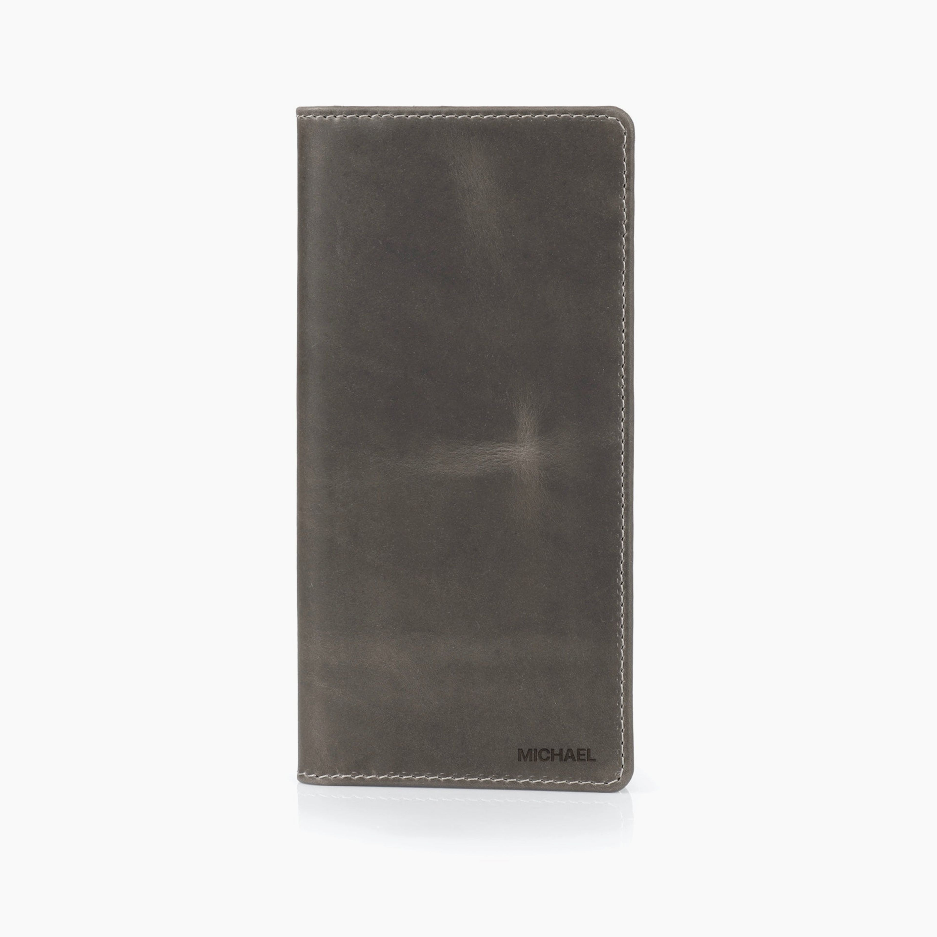 Almost Perfect | Peel Leather Wallet - Gray