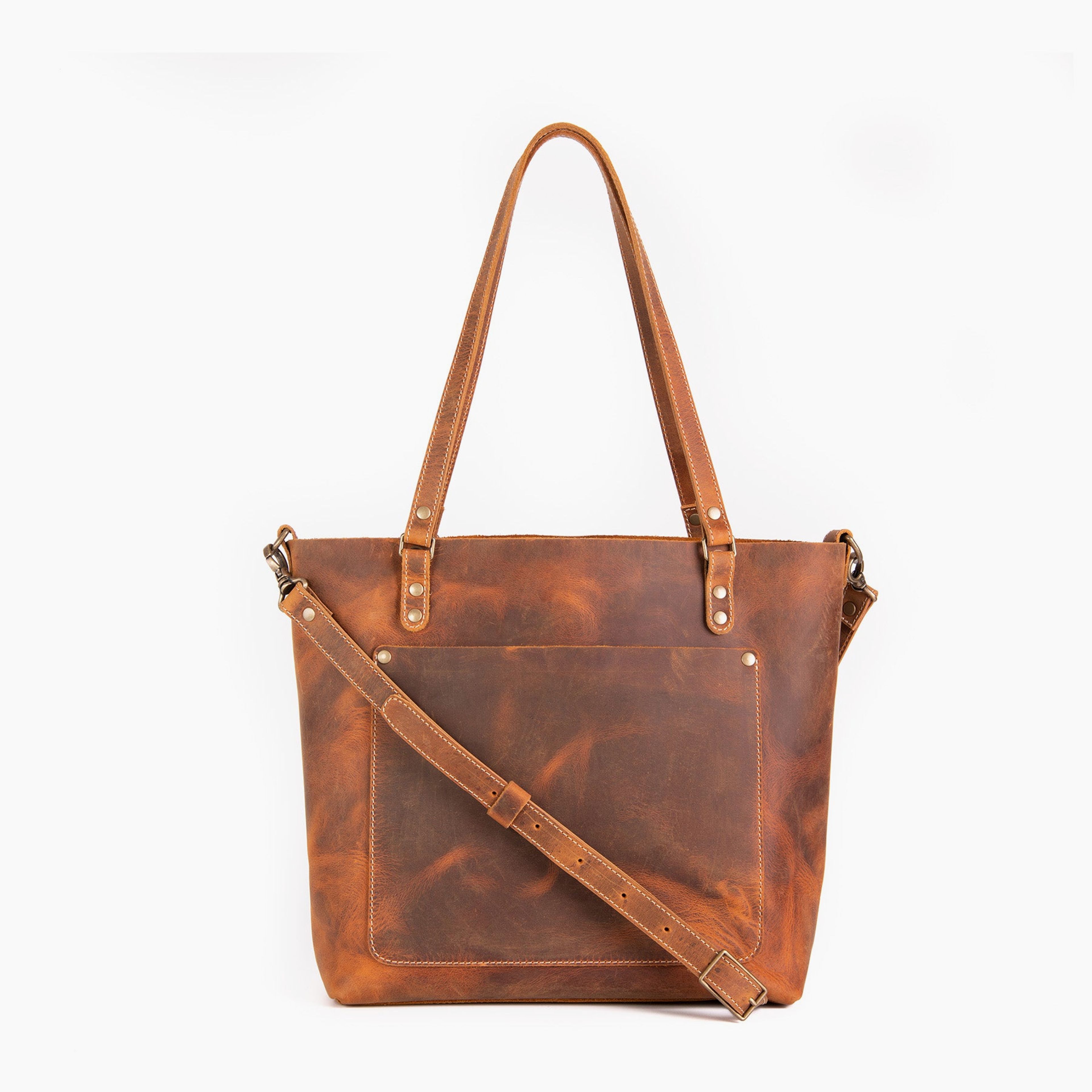 Galena Leather Tote Bag | Warehouse Sale