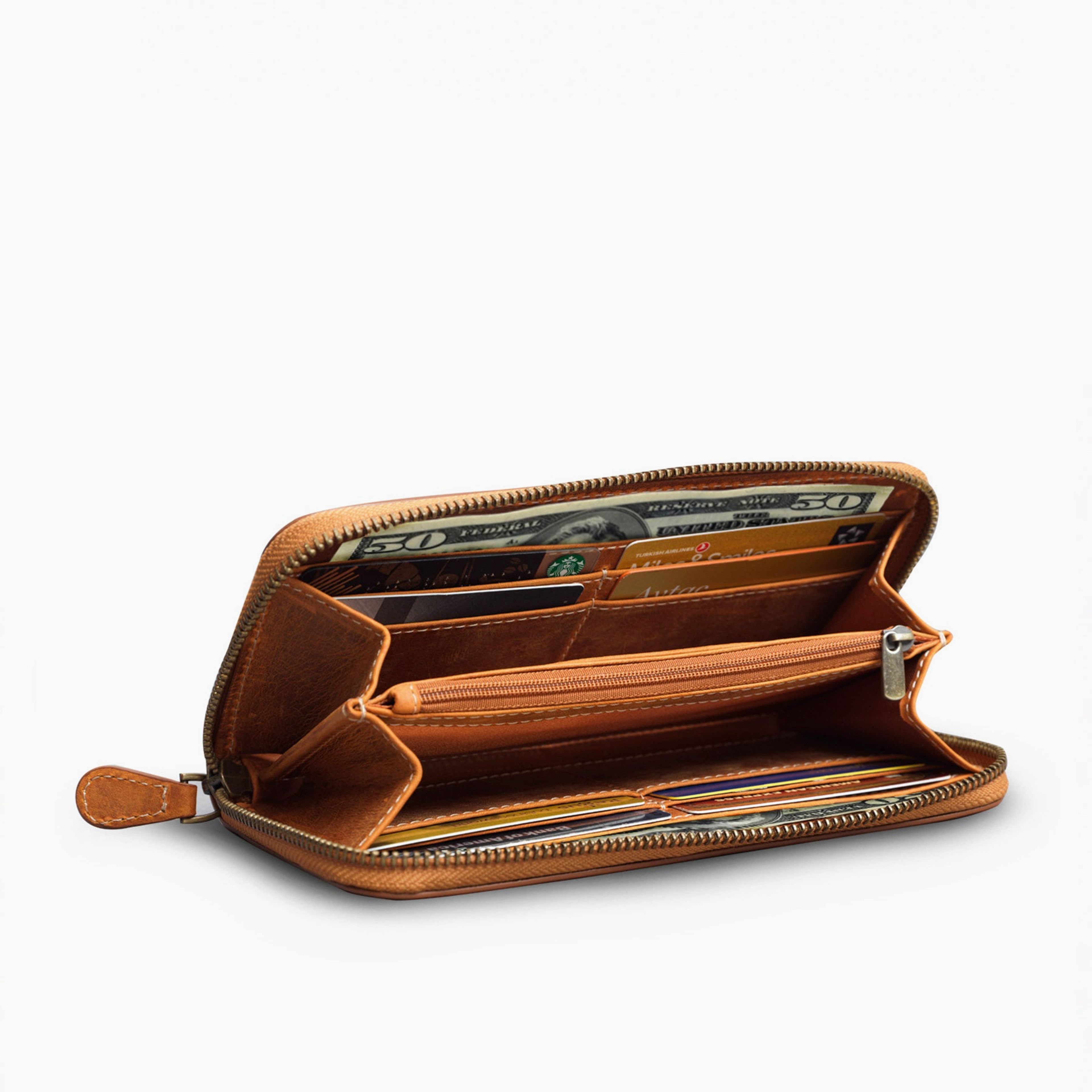 Martha Leather Purse Wallet