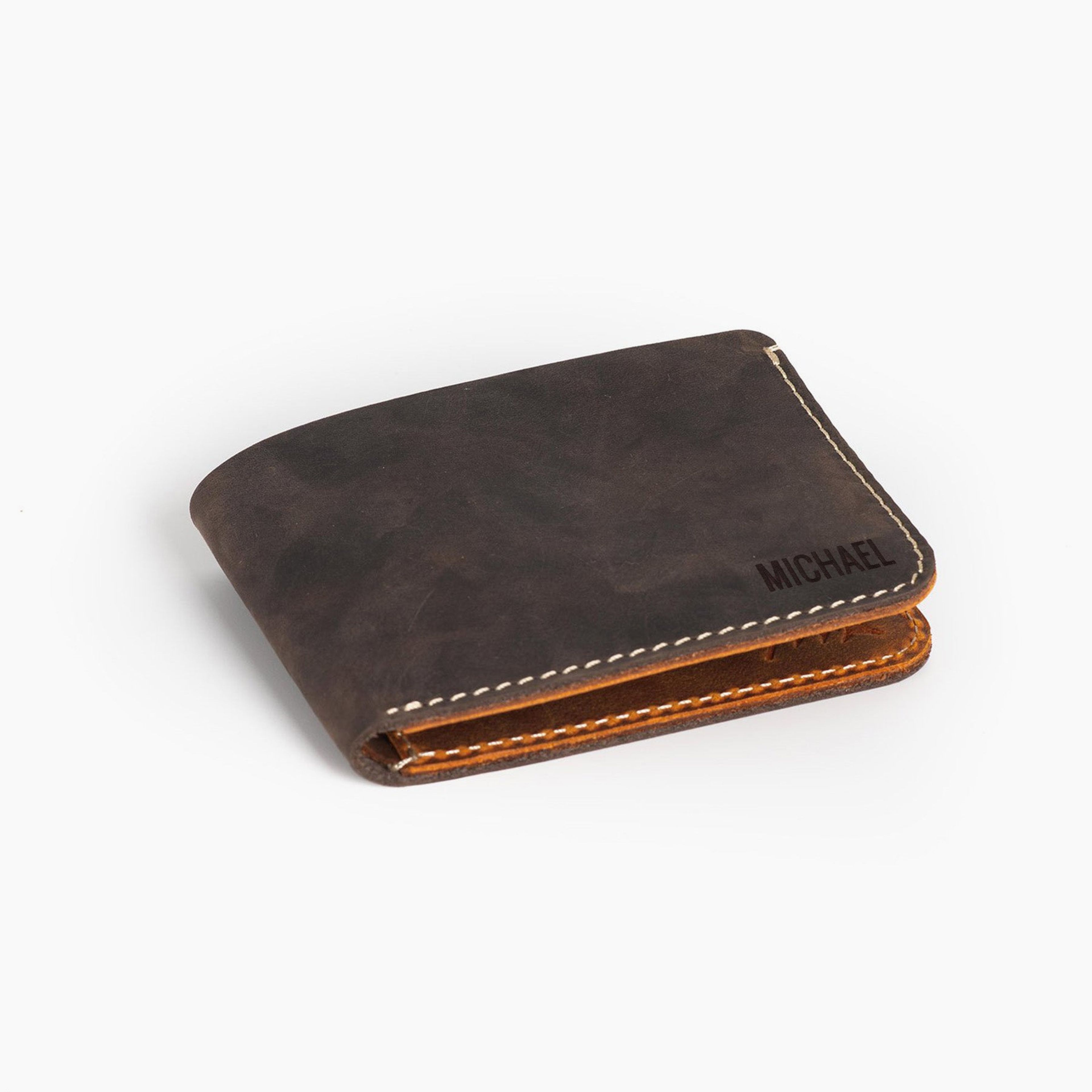 McNeil 3-Toned Leather Slim Wallet | Warehouse Sale