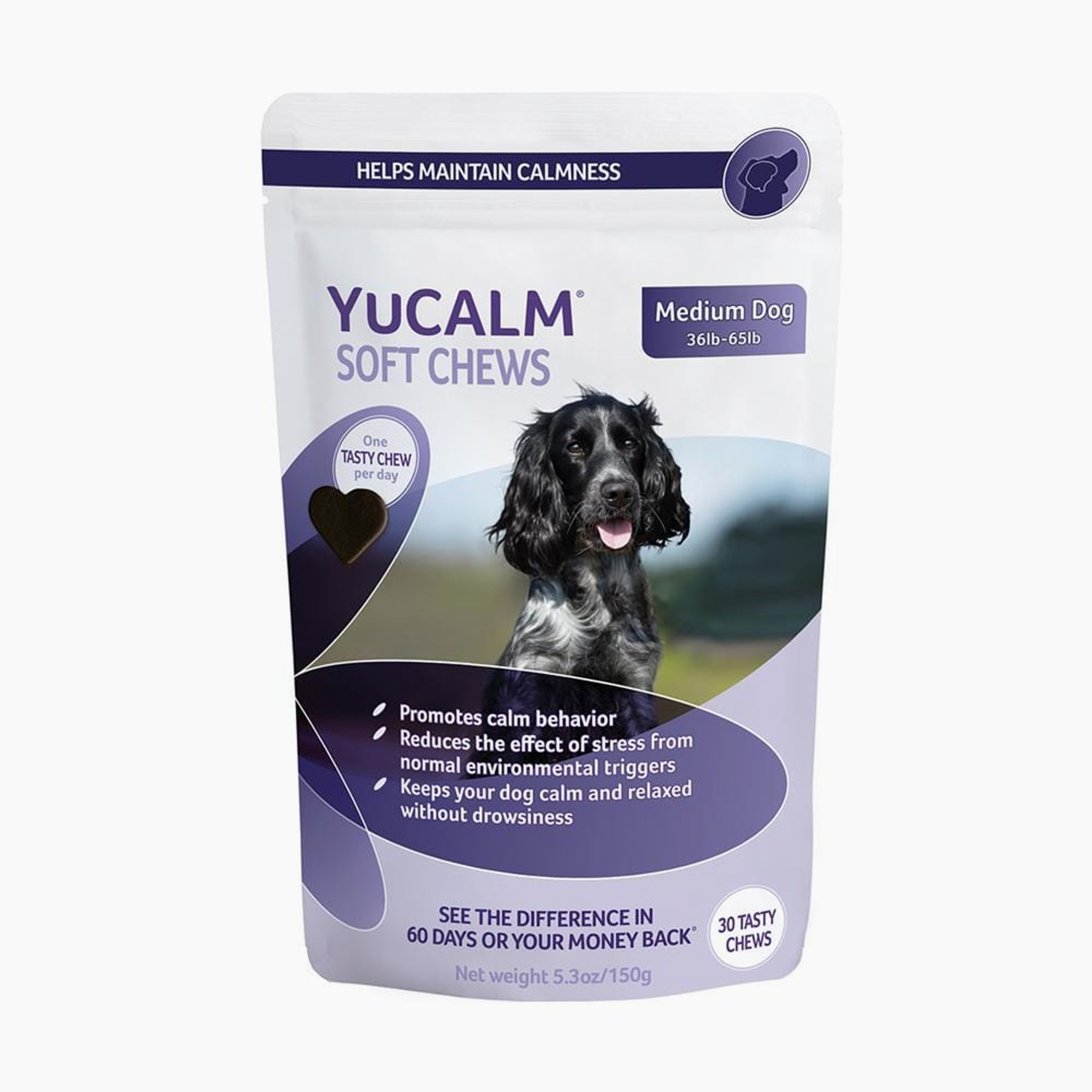 YuCALM Calming Supplement for All Dogs I Soft Chews